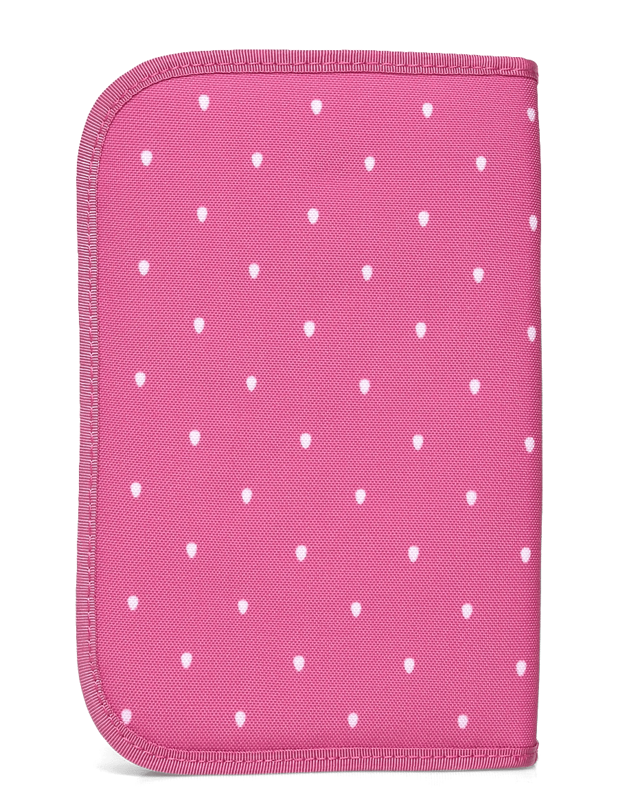 Beckmann Norway - Single section pencil case with content, Strawberry - penalhuse - pink - 1