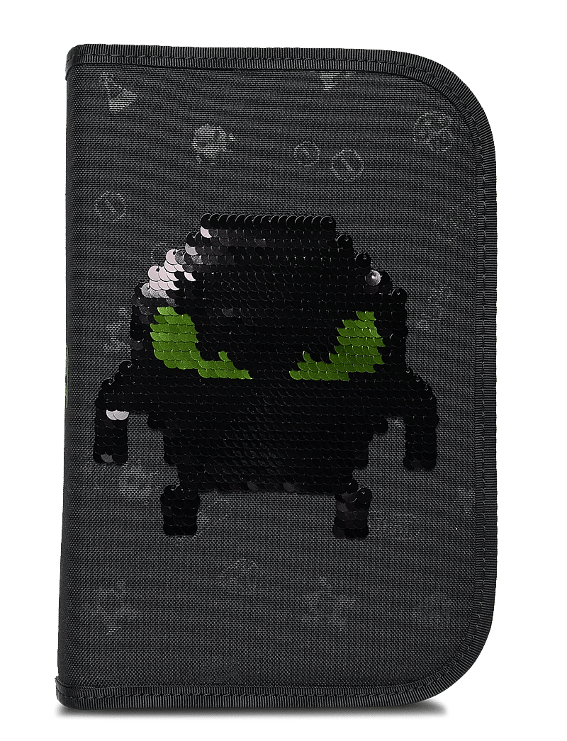 Beckmann Norway - Single section pencil case with content, Pixel - federmäppchen - black - 0