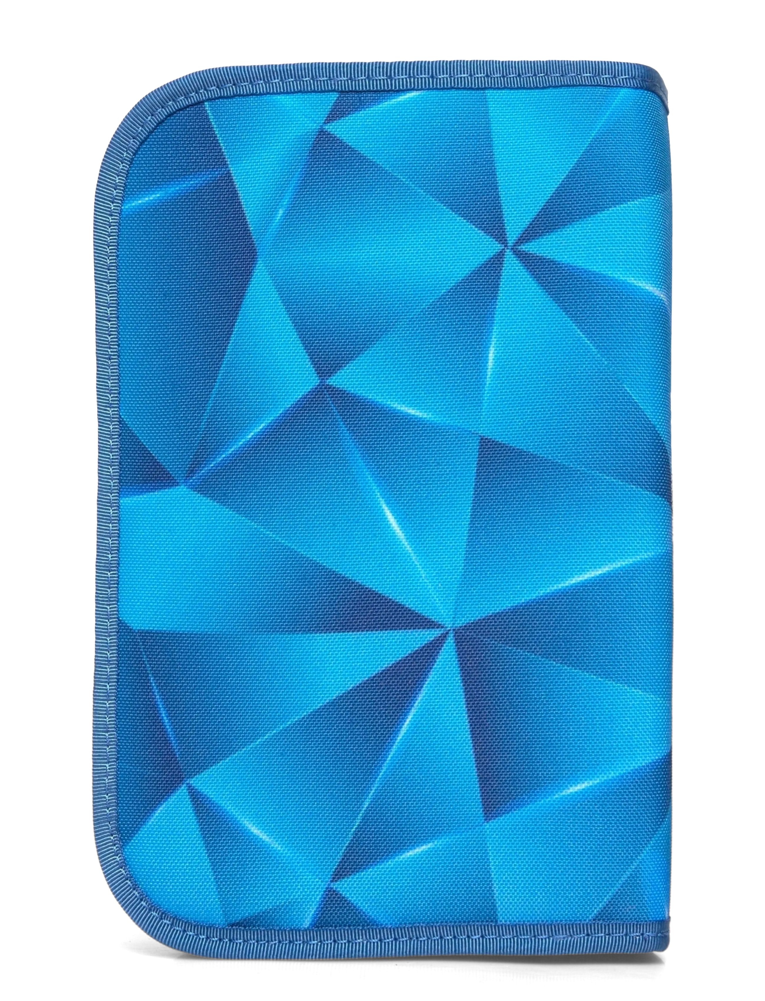 Beckmann Norway - Single section pencil case with content, Blue Lightning - federmäppchen - blue - 1
