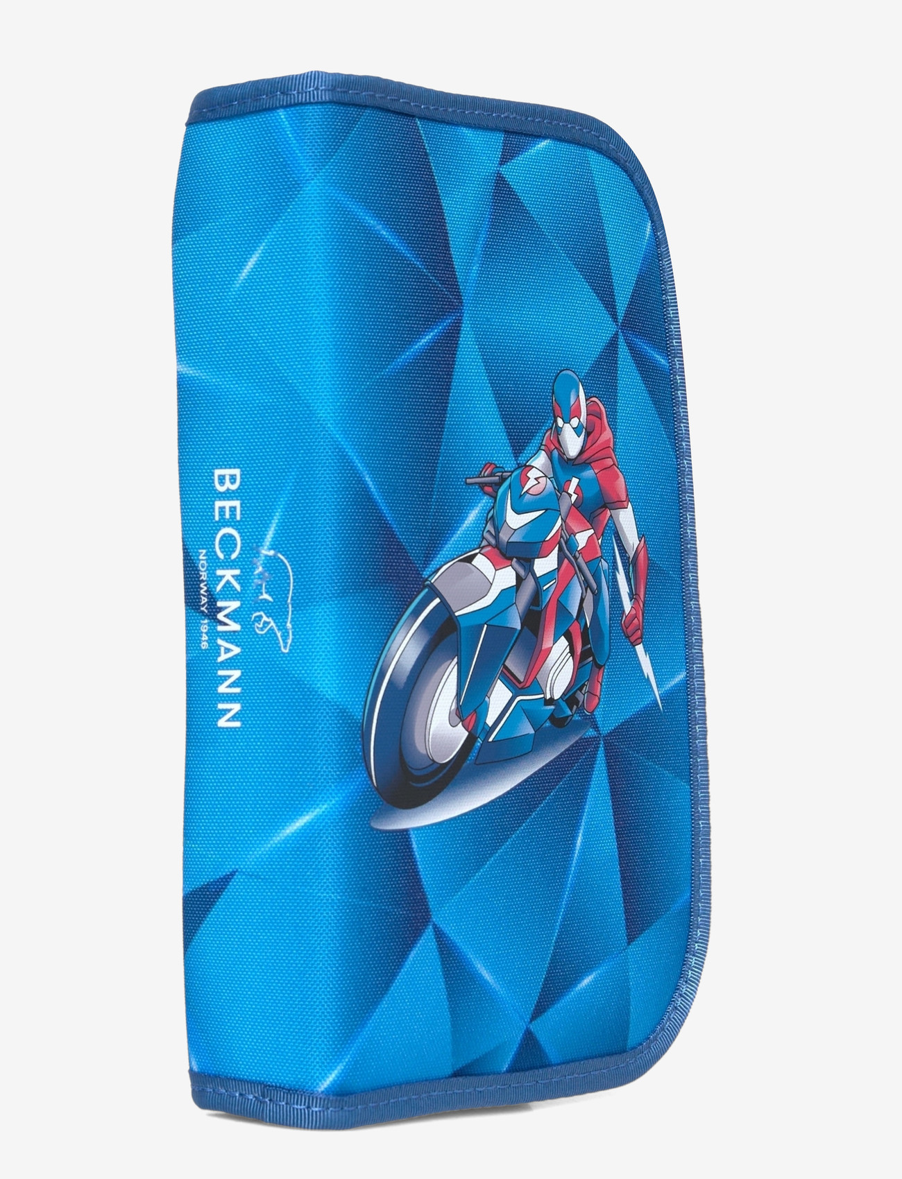 Beckmann Norway - Single section pencil case with content, Blue Lightning - federmäppchen - blue - 2