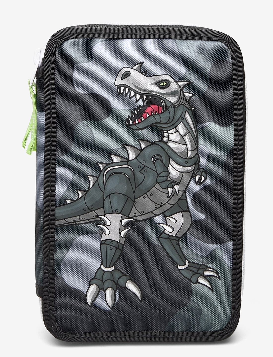 Beckmann Norway - Three-section pencil case - Camo Rex - federmäppchen - black - 0