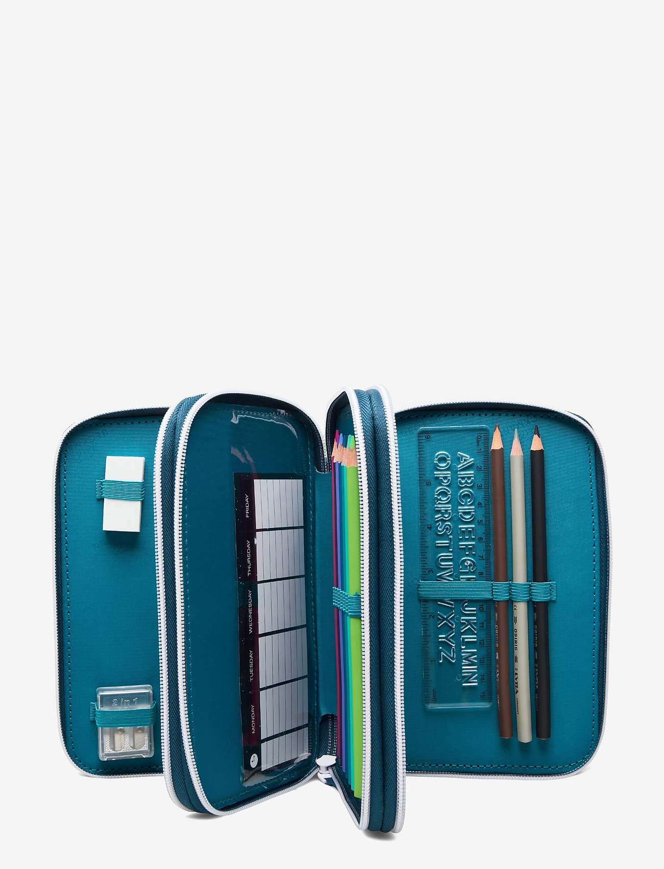 Beckmann Norway - Three-section pencil case - Ninja Master - federmäppchen - green - 1