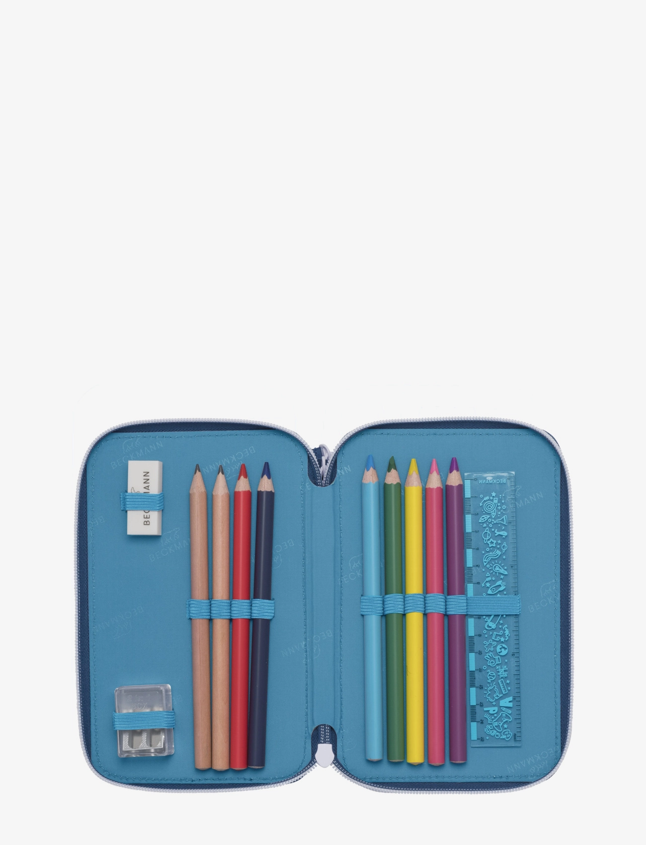 Beckmann Norway - Three-section pencil case - Ninja Master - rankinės - green - 2