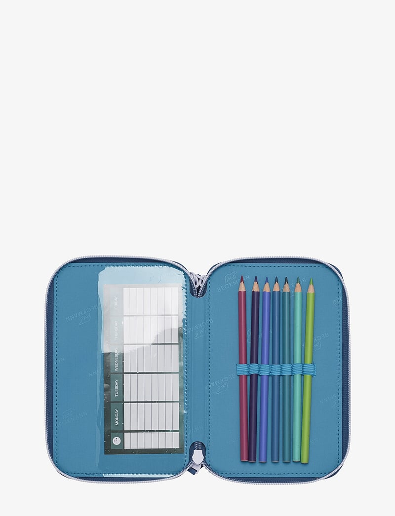 Beckmann Norway - Three-section pencil case - Ninja Master - federmäppchen - green - 3