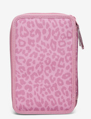 Beckmann of Norway - Three-section pencil case - Furry - pencil cases - pink - 1