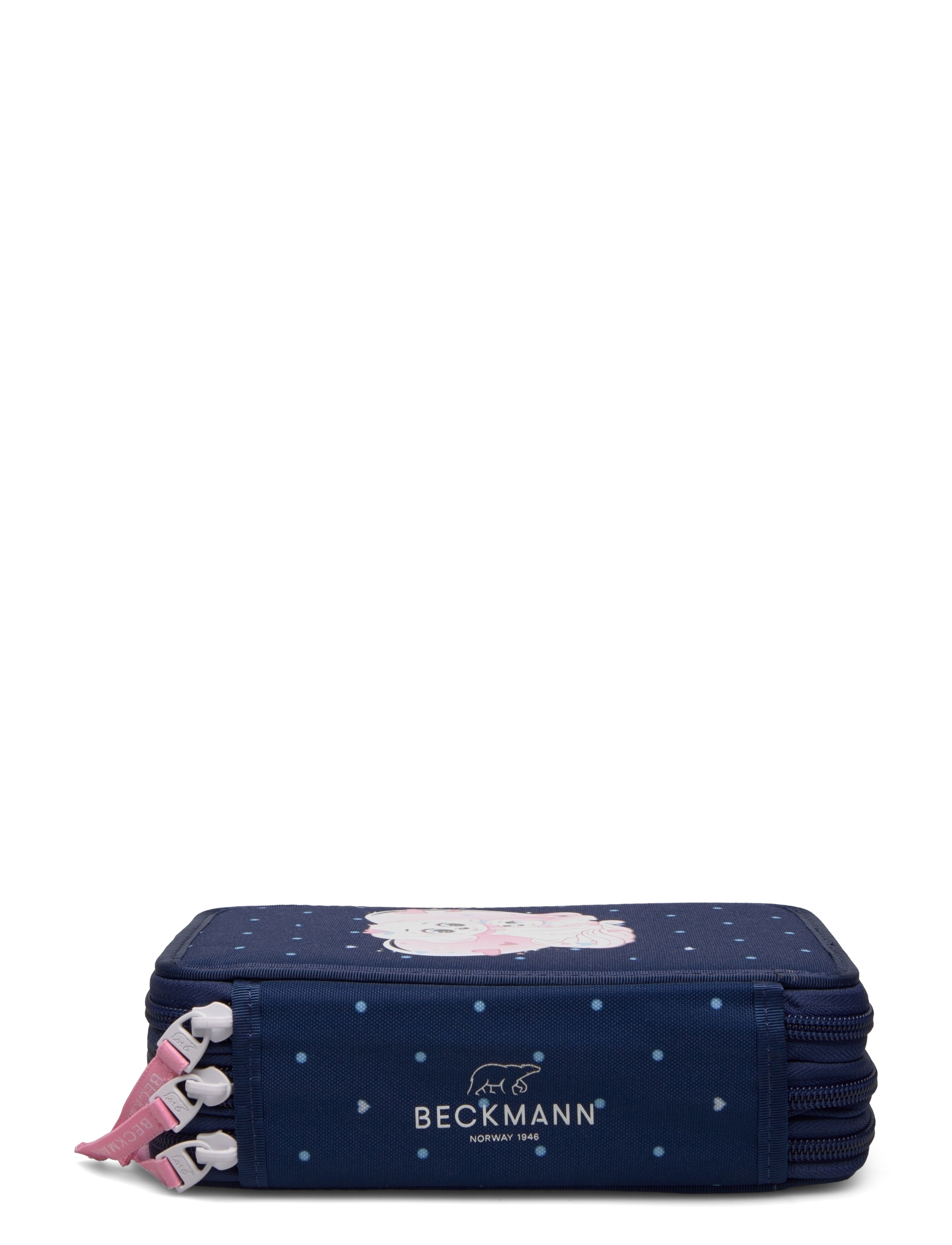 Beckmann Norway - Three-section pencil case - Pet Friends Blue - pennaveski - blue - 1