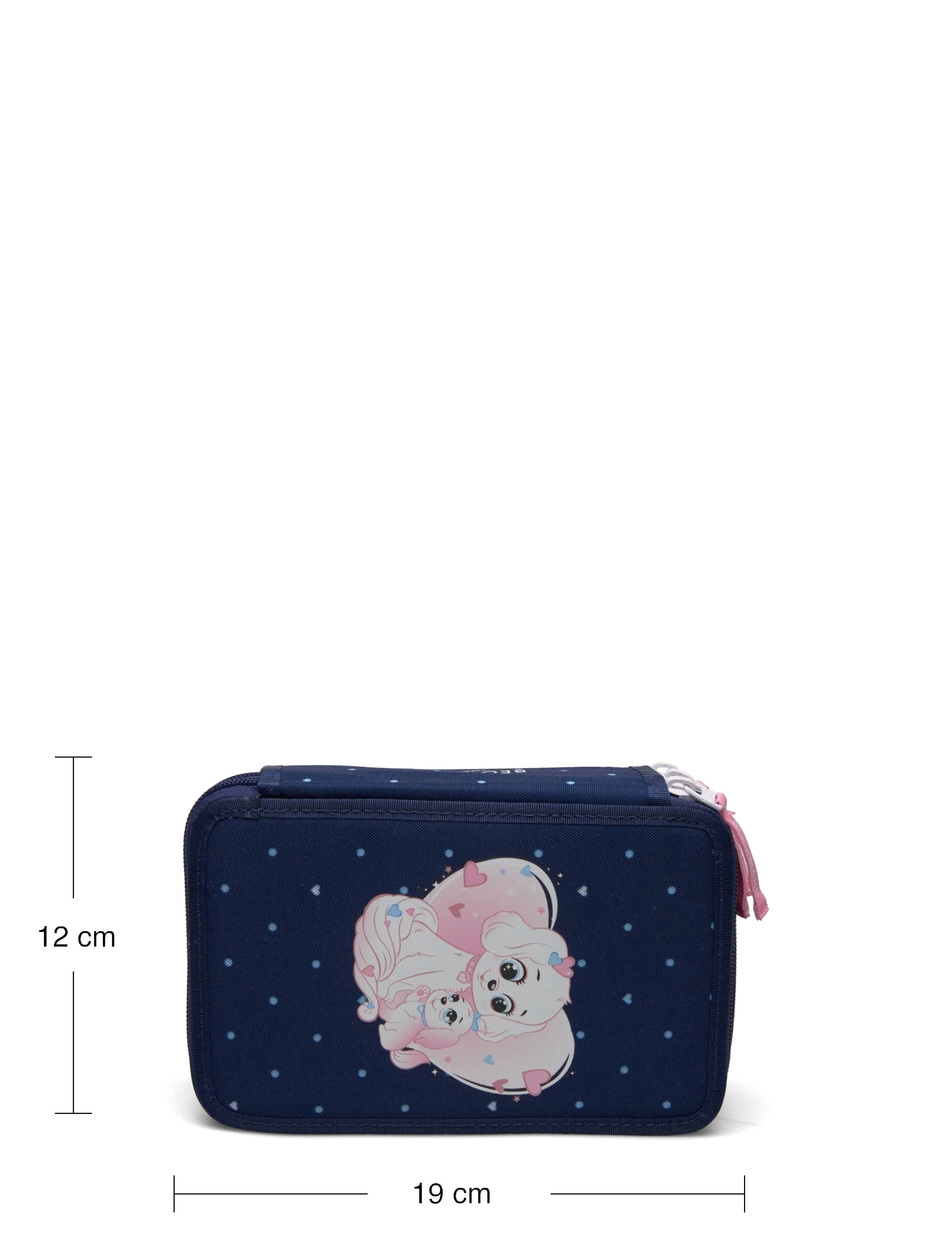 Beckmann Norway - Three-section pencil case - Pet Friends Blue - pennal - blue - 5