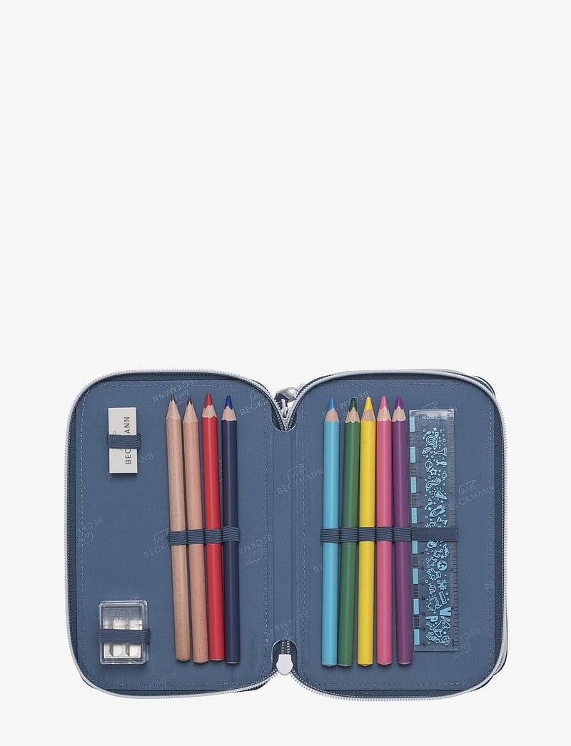 Beckmann Norway - Three section pencil case w/content, Tiger Race - pinalid - tiger race - 2