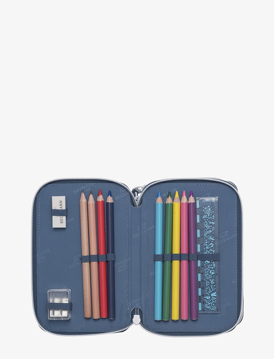 Beckmann Norway - Three section pencil case w/content, Tiger Race - Étuis à crayons - tiger race - 2