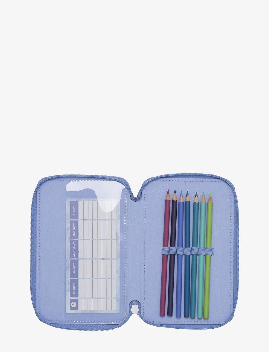 Beckmann Norway - Three section pencil case w/content - Unicorn Princess Ice B - Étuis à crayons - unicorn princess ice blue - 2