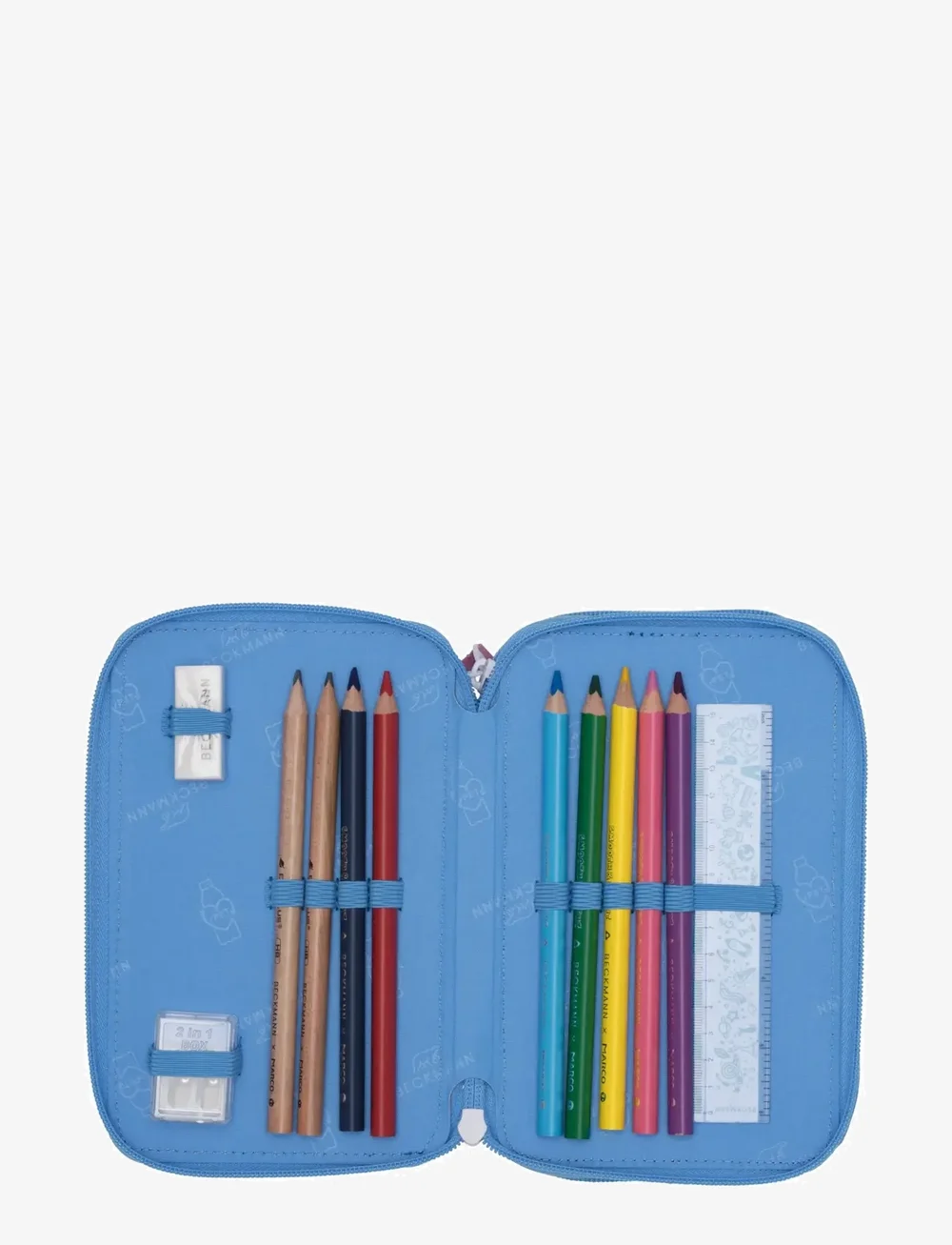 Beckmann Norway - Three section pencil case w/content, Fairytale - pencil cases - fairytale - 1