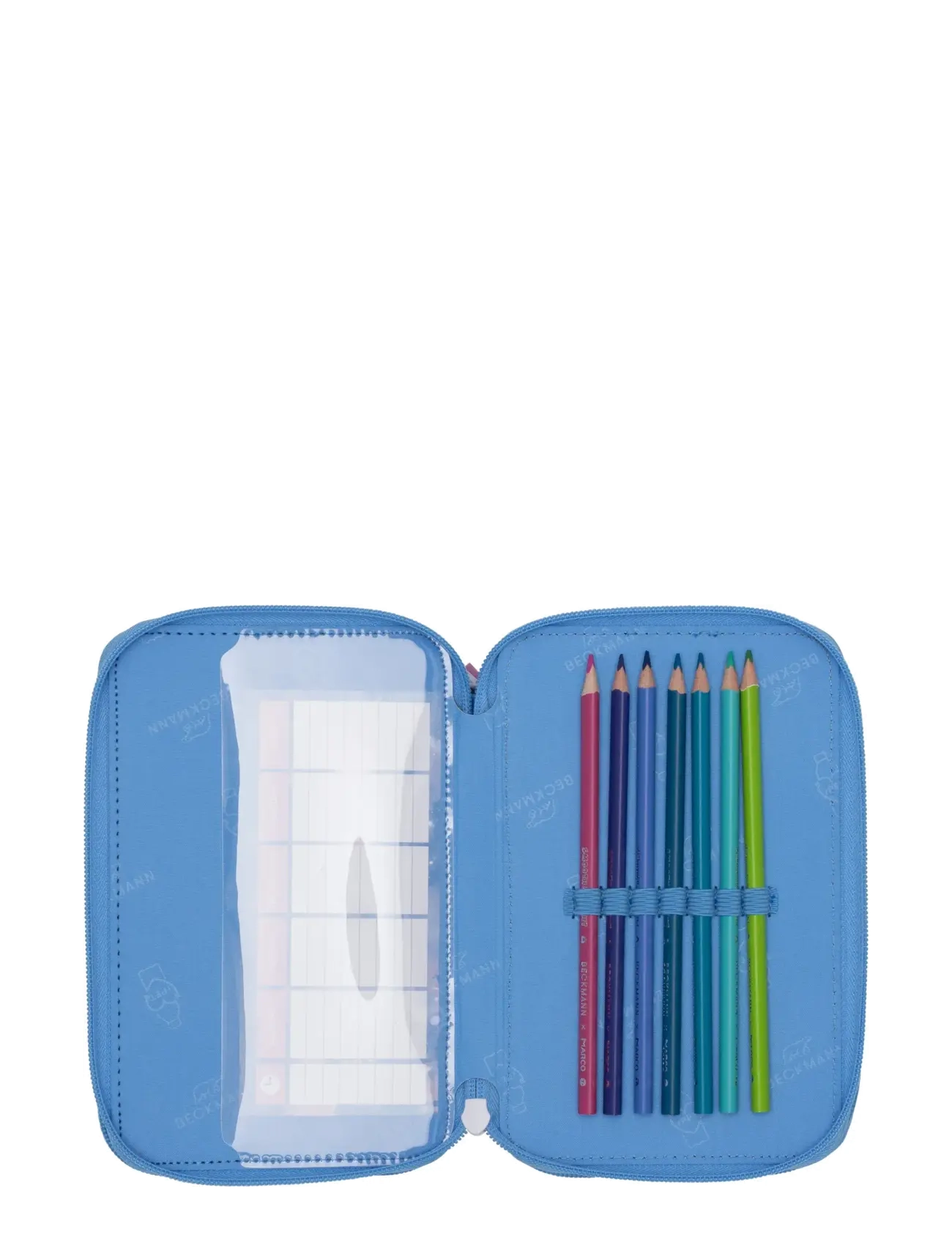 Beckmann Norway - Three section pencil case w/content, Fairytale - federmäppchen - fairytale - 2