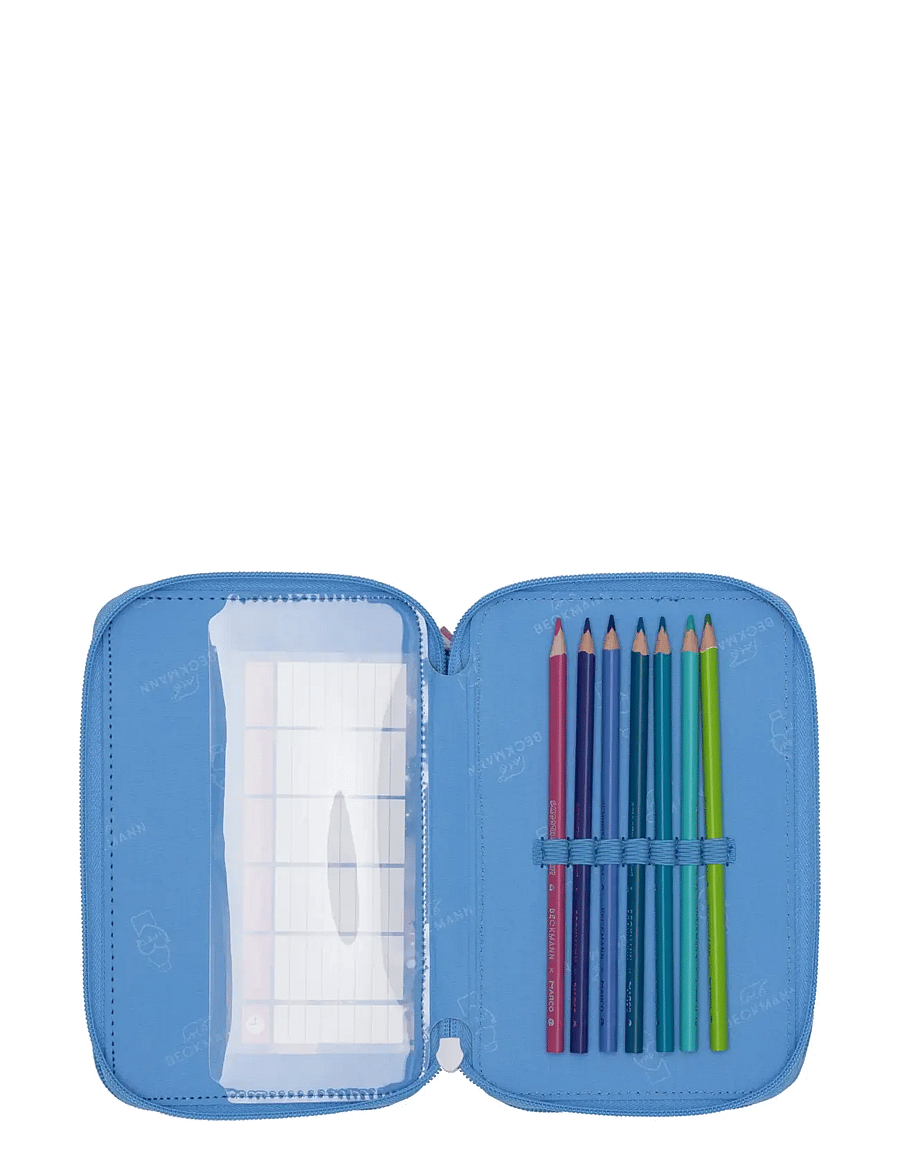 Beckmann Norway - Three section pencil case w/content, Fairytale - federmäppchen - fairytale - 2