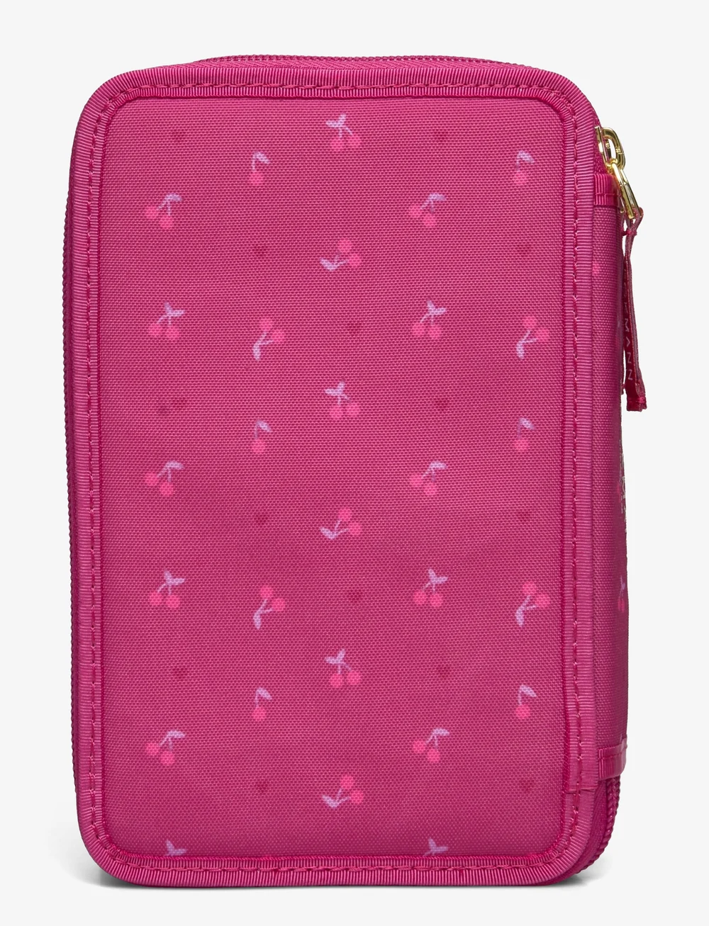 Beckmann Norway - Three section pencil case w/content, Cherry - pinalid - cherry - 1