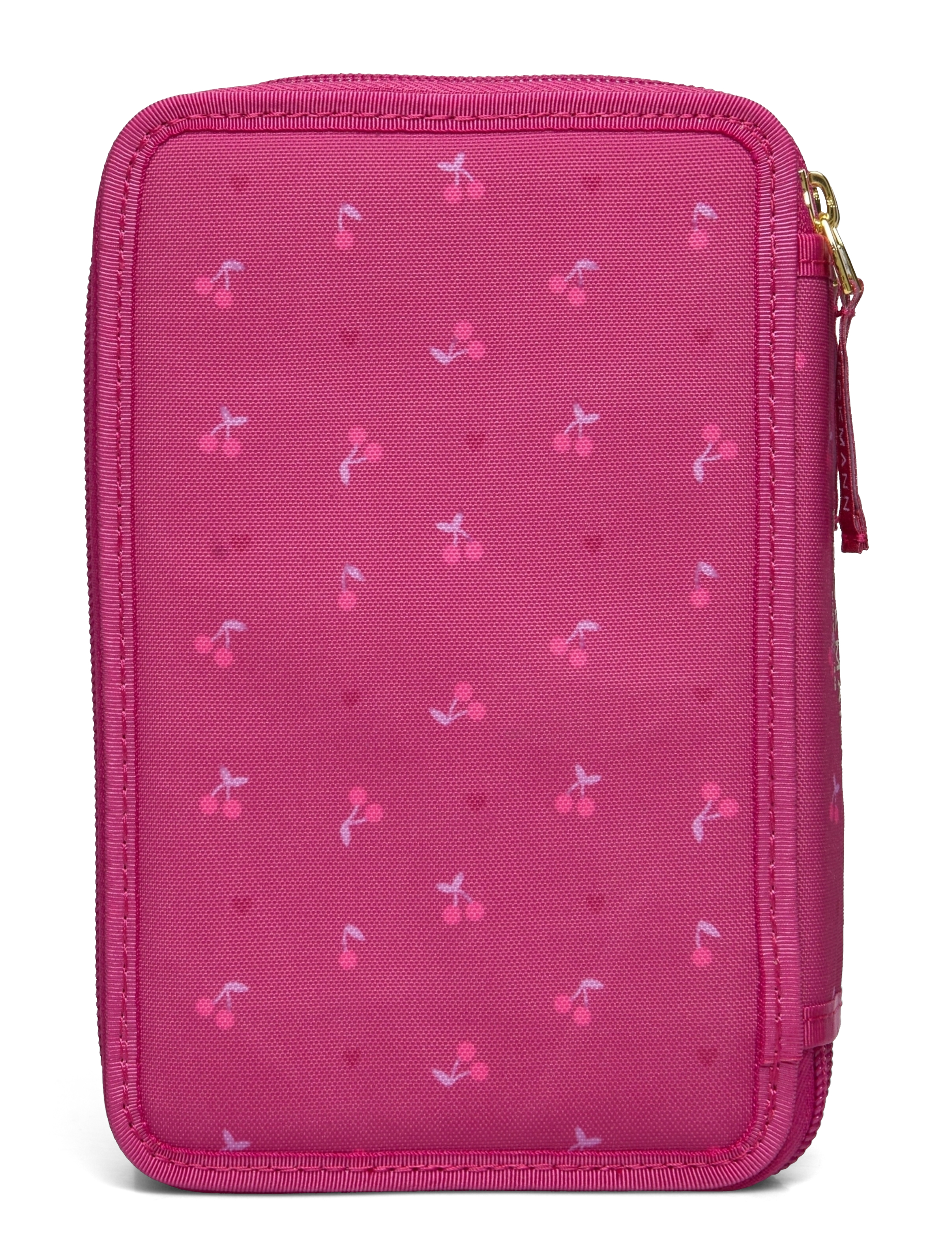 Beckmann Norway - Three section pencil case w/content, Cherry - federmäppchen - cherry - 1