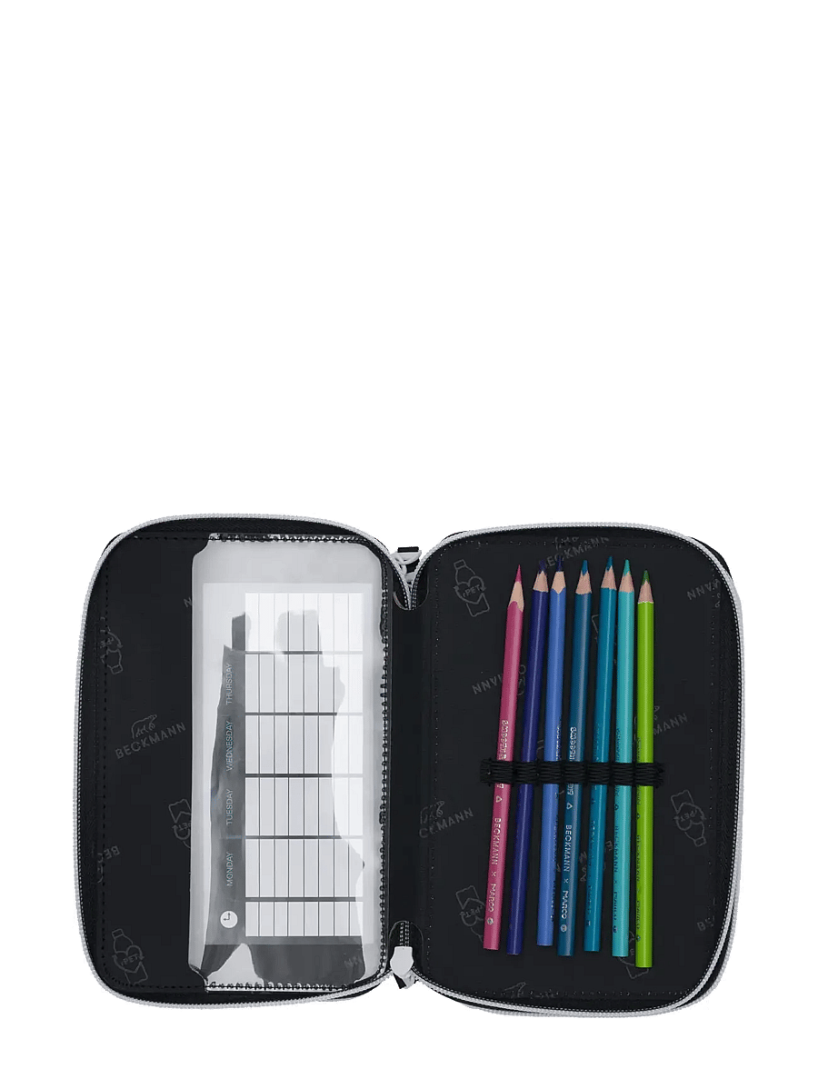 Beckmann Norway - Three section pencil case w/content, Magic League - pinalid - magic league - 2