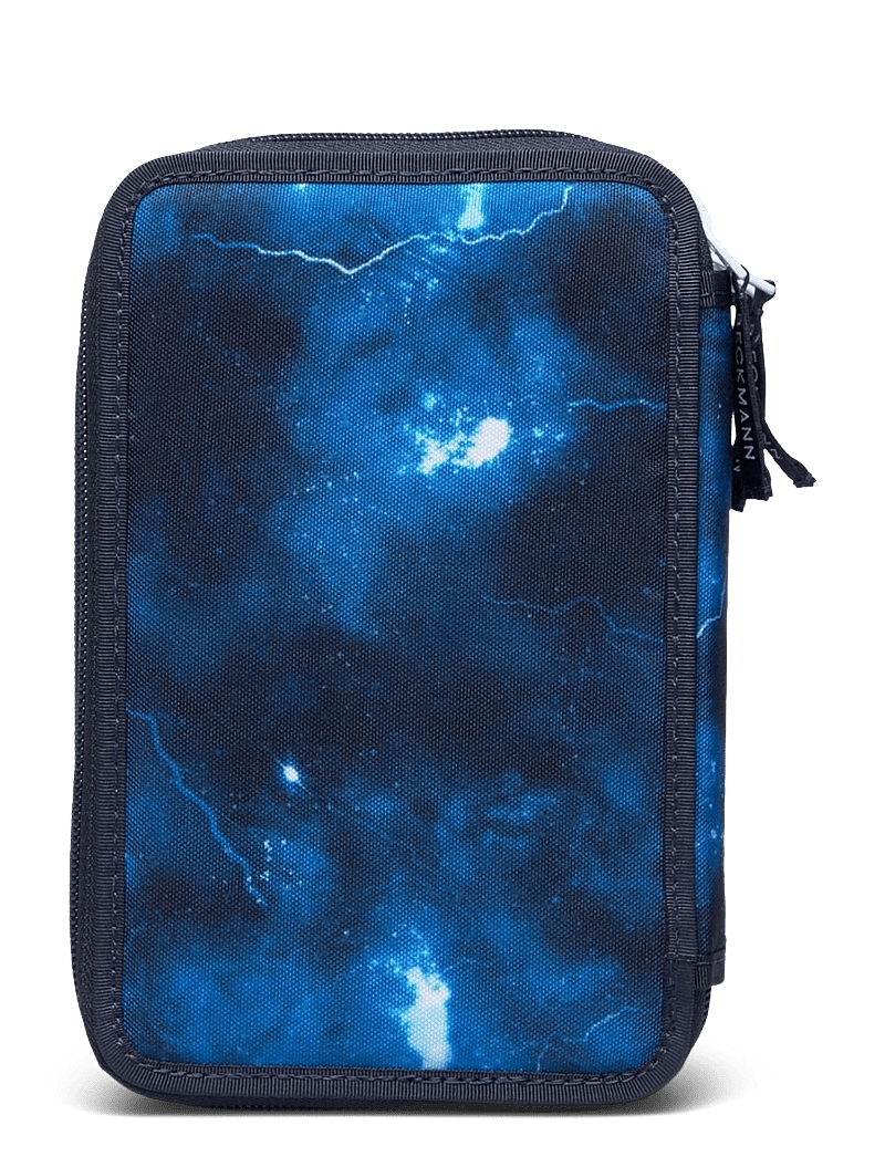 Beckmann Norway - Three section pencil case with content, Tech Rex - pennfodral - black - 1