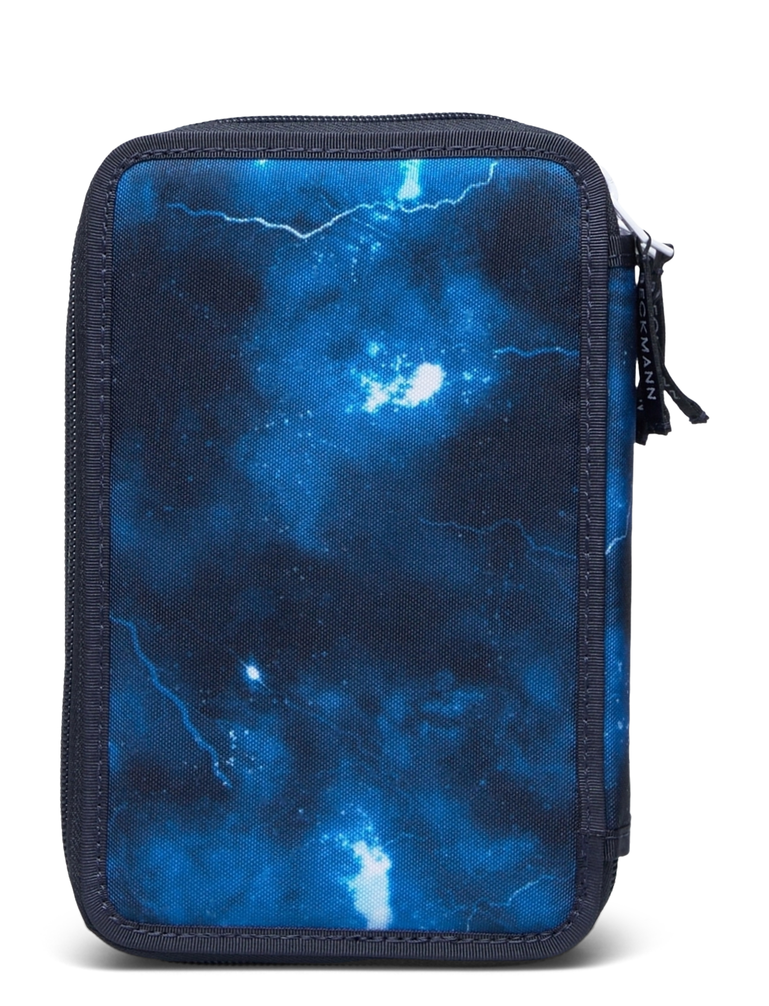 Beckmann Norway - Three section pencil case with content, Tech Rex - pieštukinės - black - 1