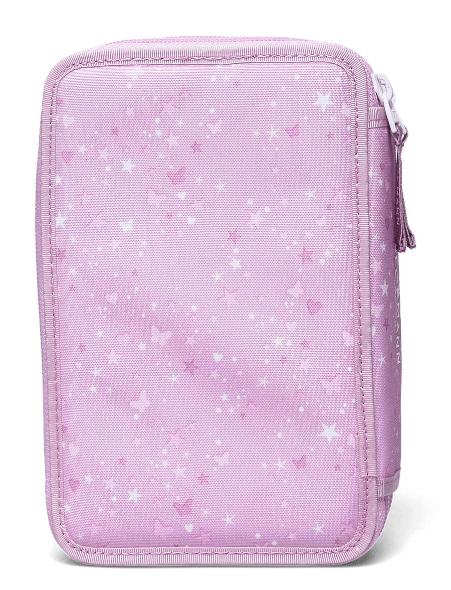 Beckmann Norway - Three section pencil case with content, Rosie - pink - 1