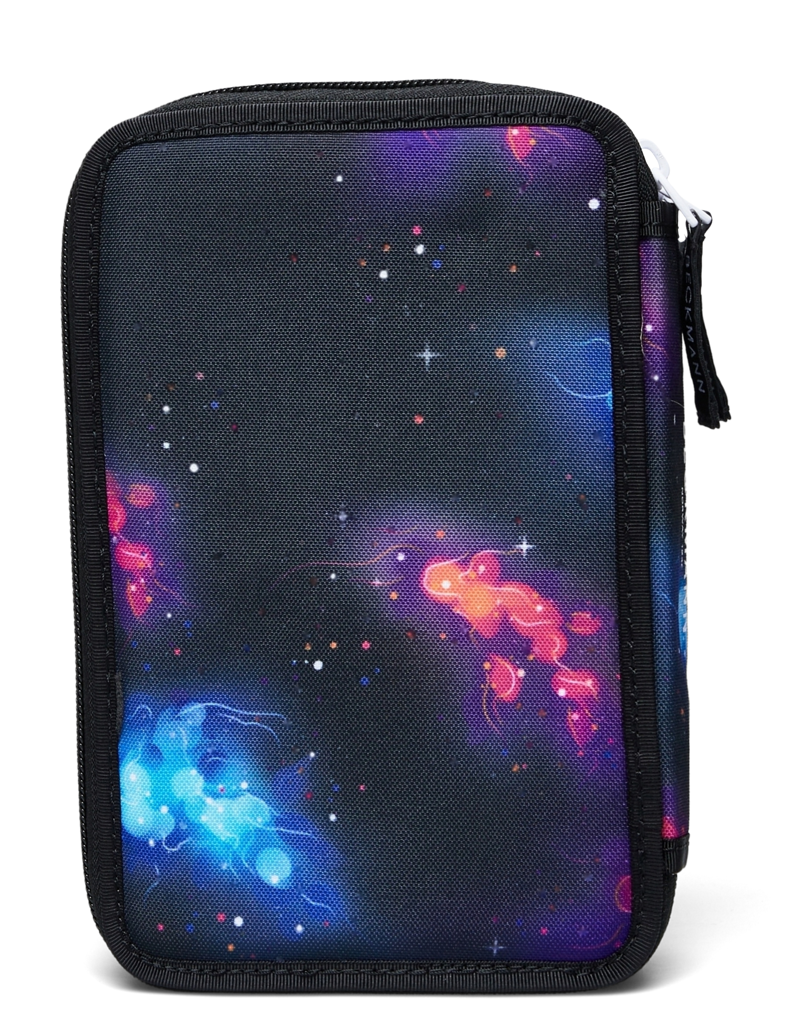 Beckmann Norway - Three section pencil case with content, Ninja Elements - pennfodral - black - 1