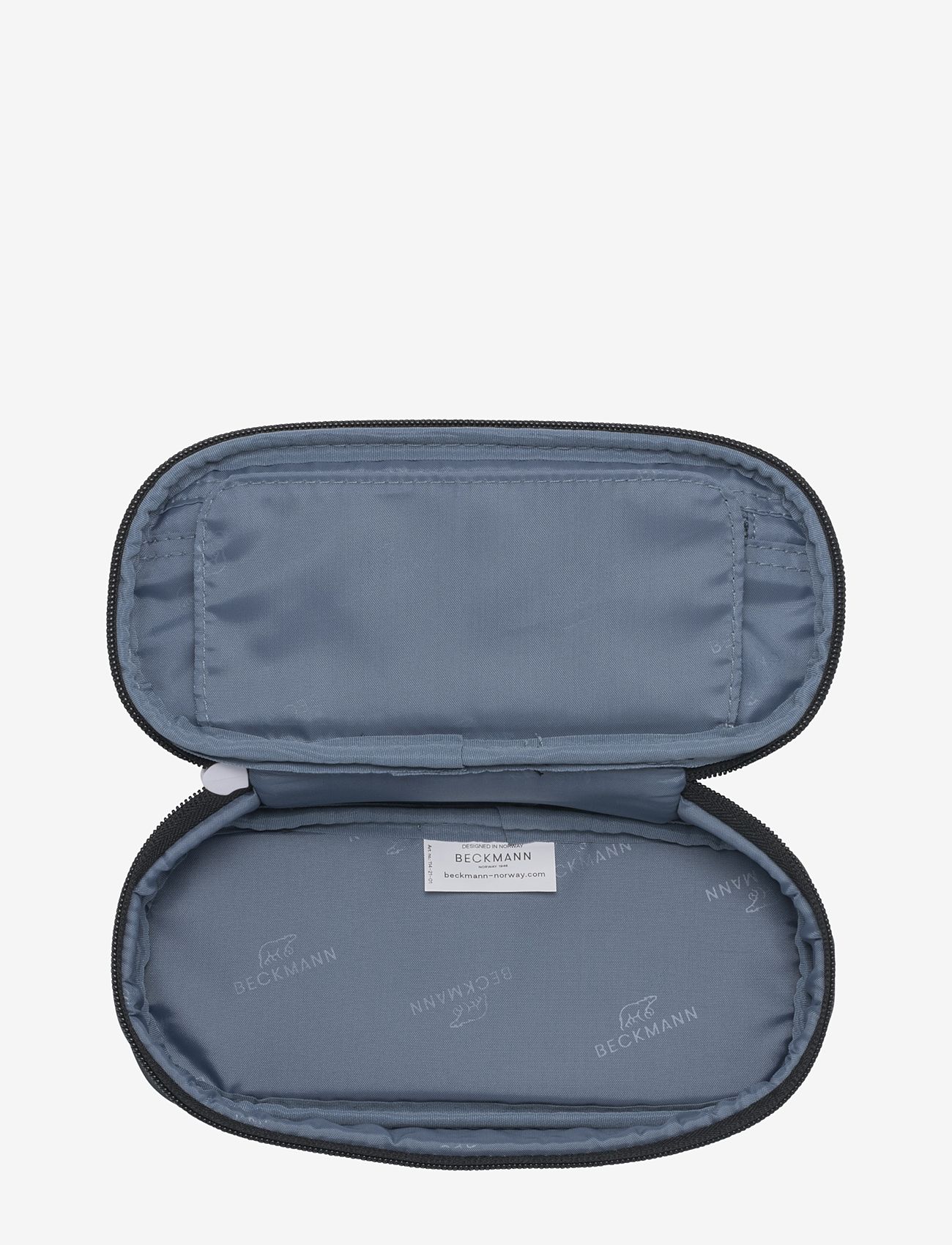 Beckmann Norway - Oval pencil case - Camo Rex - pennfodral - black - 1