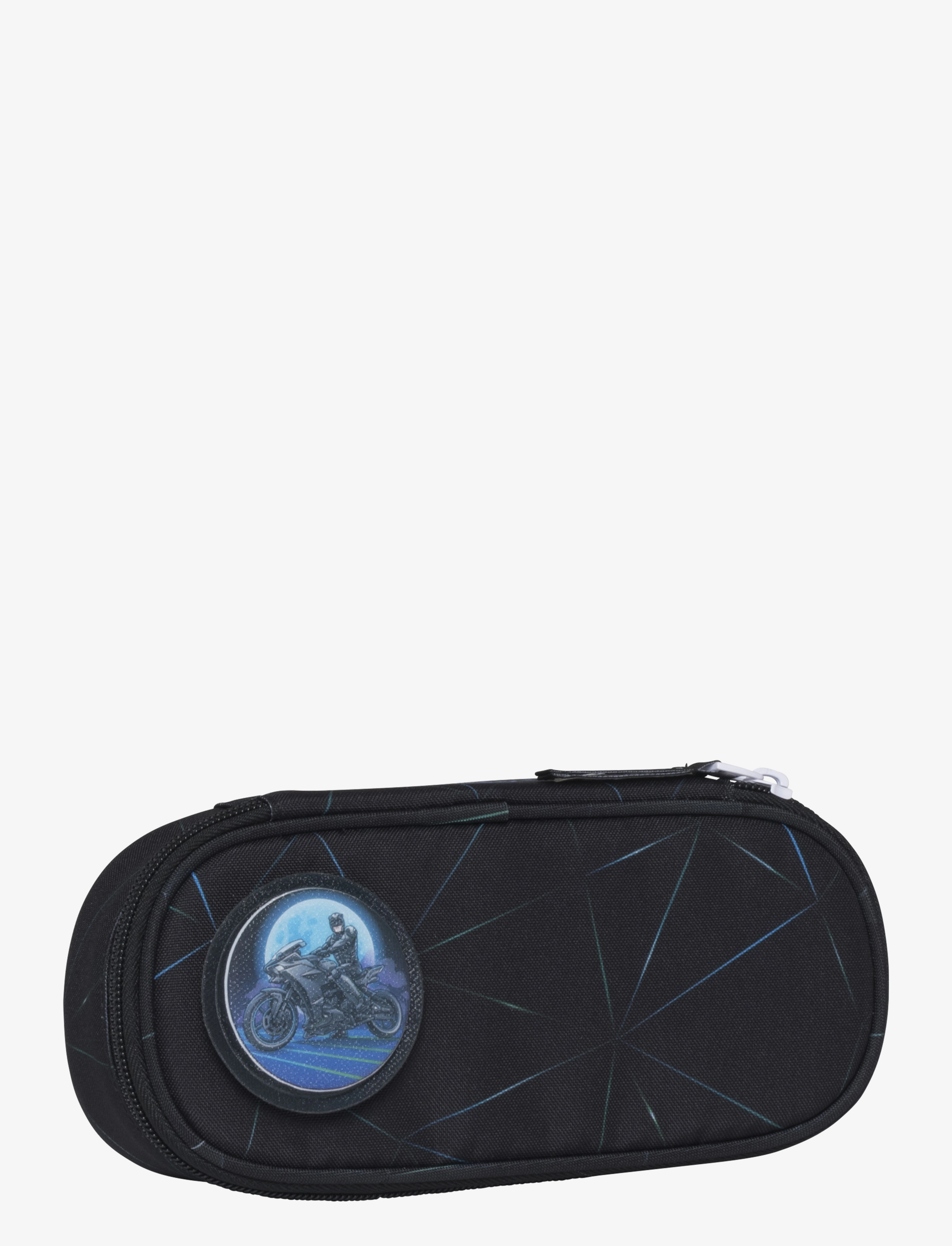 Beckmann Norway Oval Pencil Case - Panther, One Size, Black, Tasker > Penalhuse, Børn