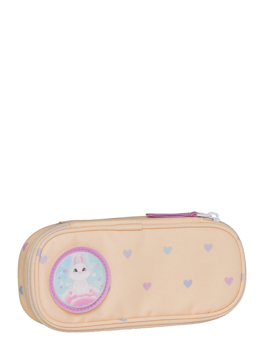 Beckmann Norway - Oval pencil case, Yellow Heart - yellow heart - 0