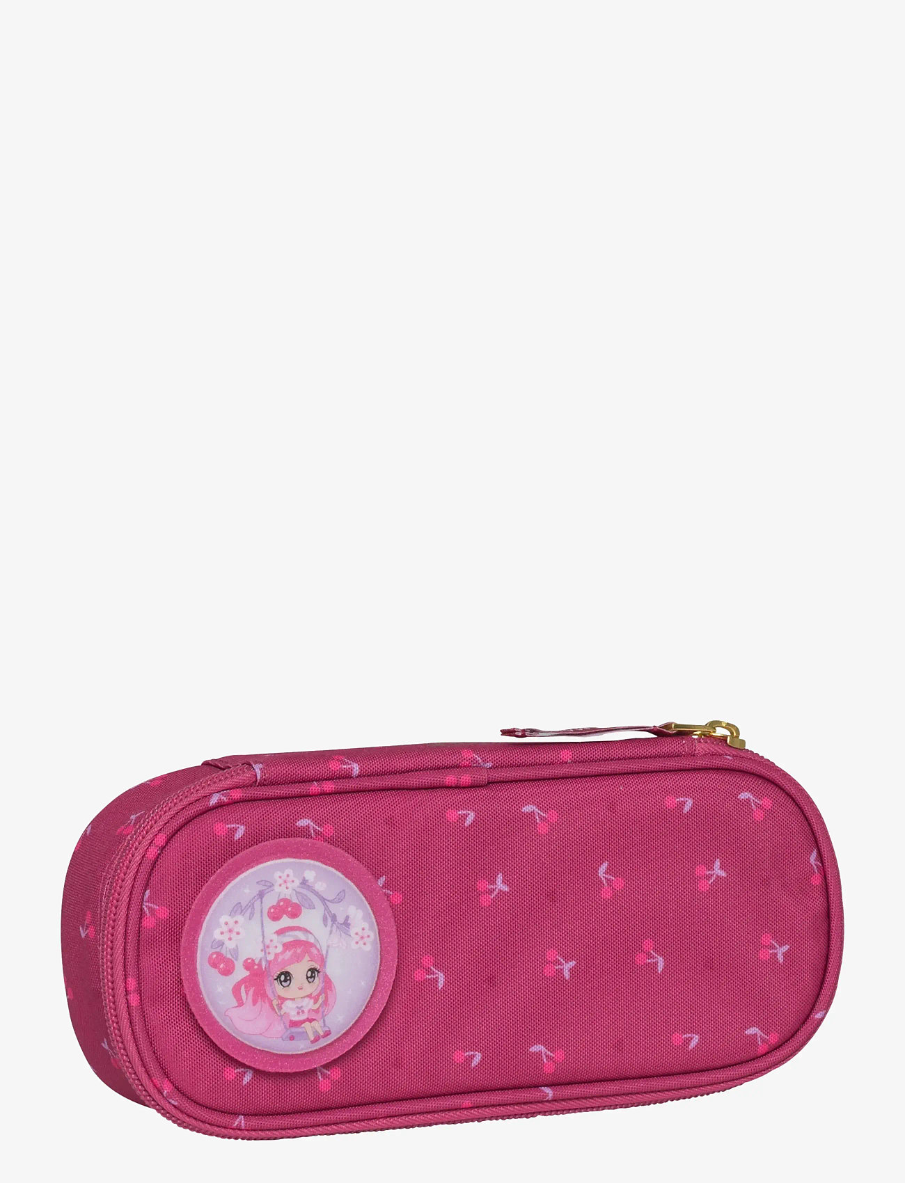 Beckmann Norway - Oval pencil case, Cherry - pencil cases - cherry - 0