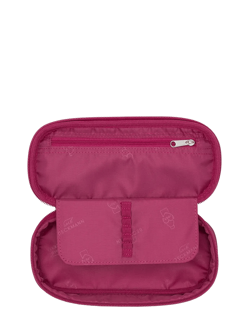 Beckmann Norway - Oval pencil case, Cherry - pencil cases - cherry - 1