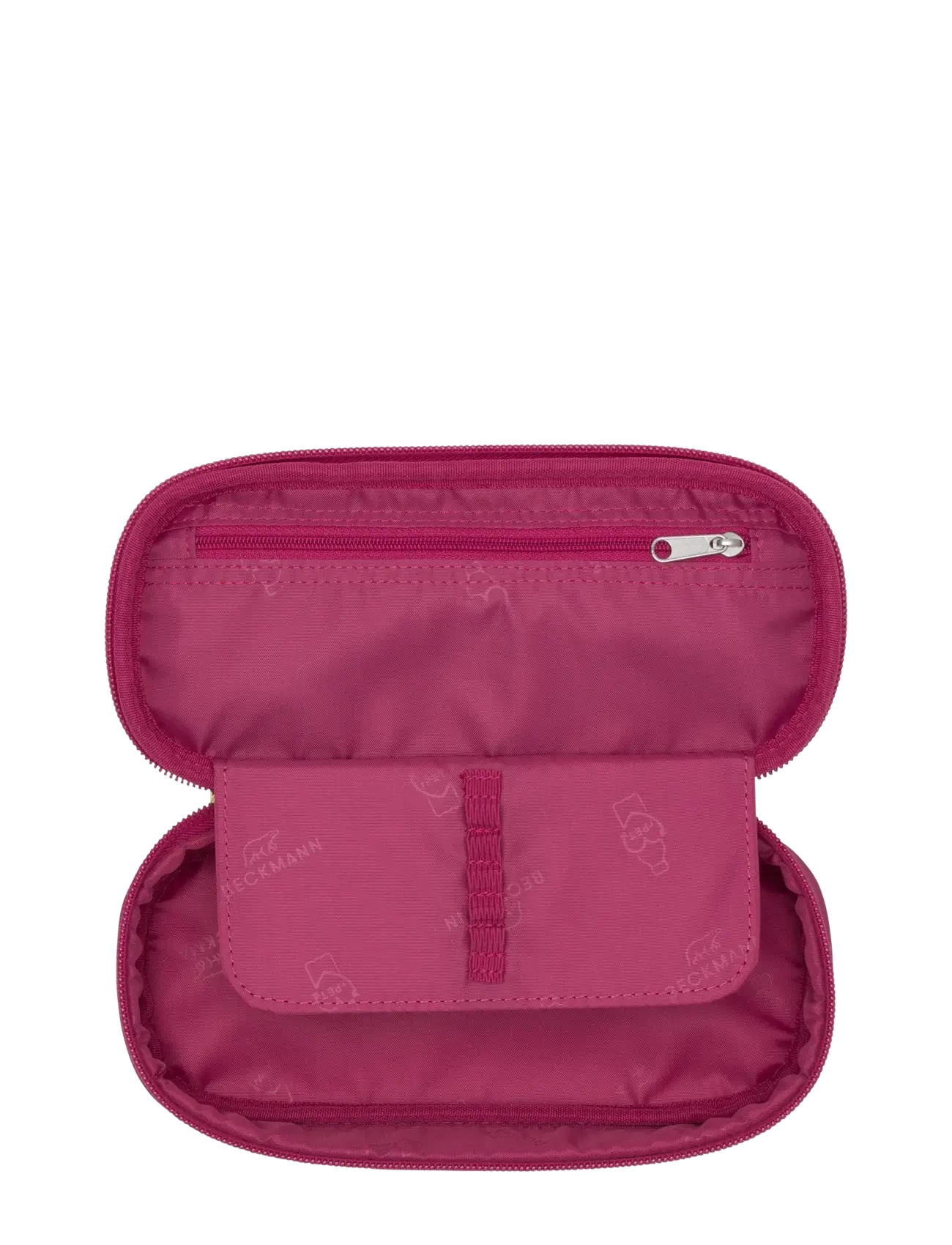 Beckmann Norway - Oval pencil case, Cherry - pinalid - cherry - 1