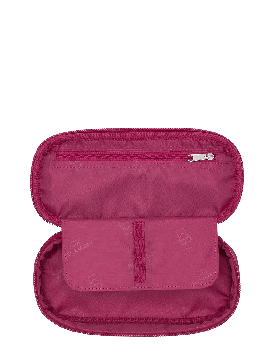Beckmann Norway - Oval pencil case, Cherry - pinalid - cherry - 1