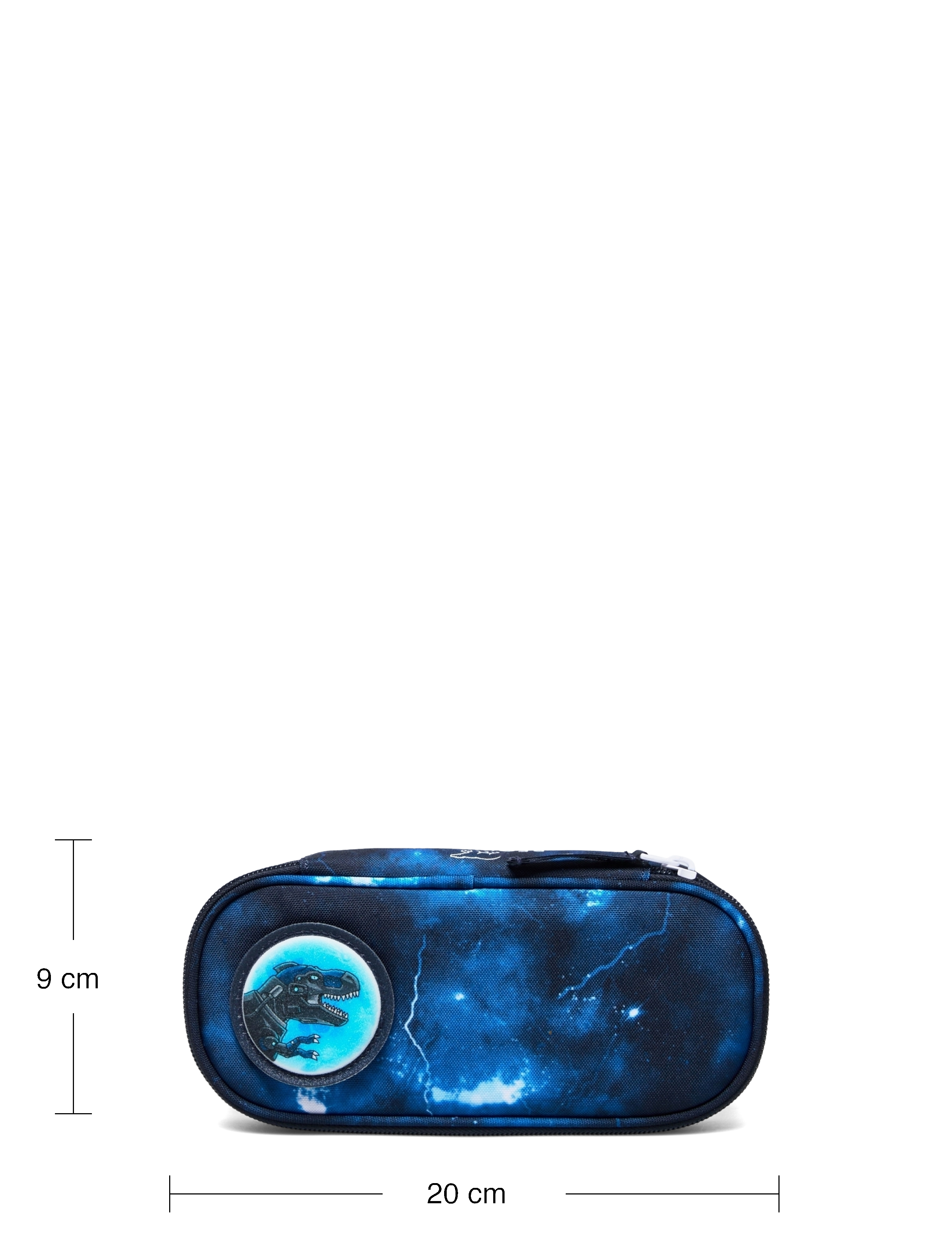 Beckmann Norway - Oval pencil case, Tech Rex - pencil cases - black - 5