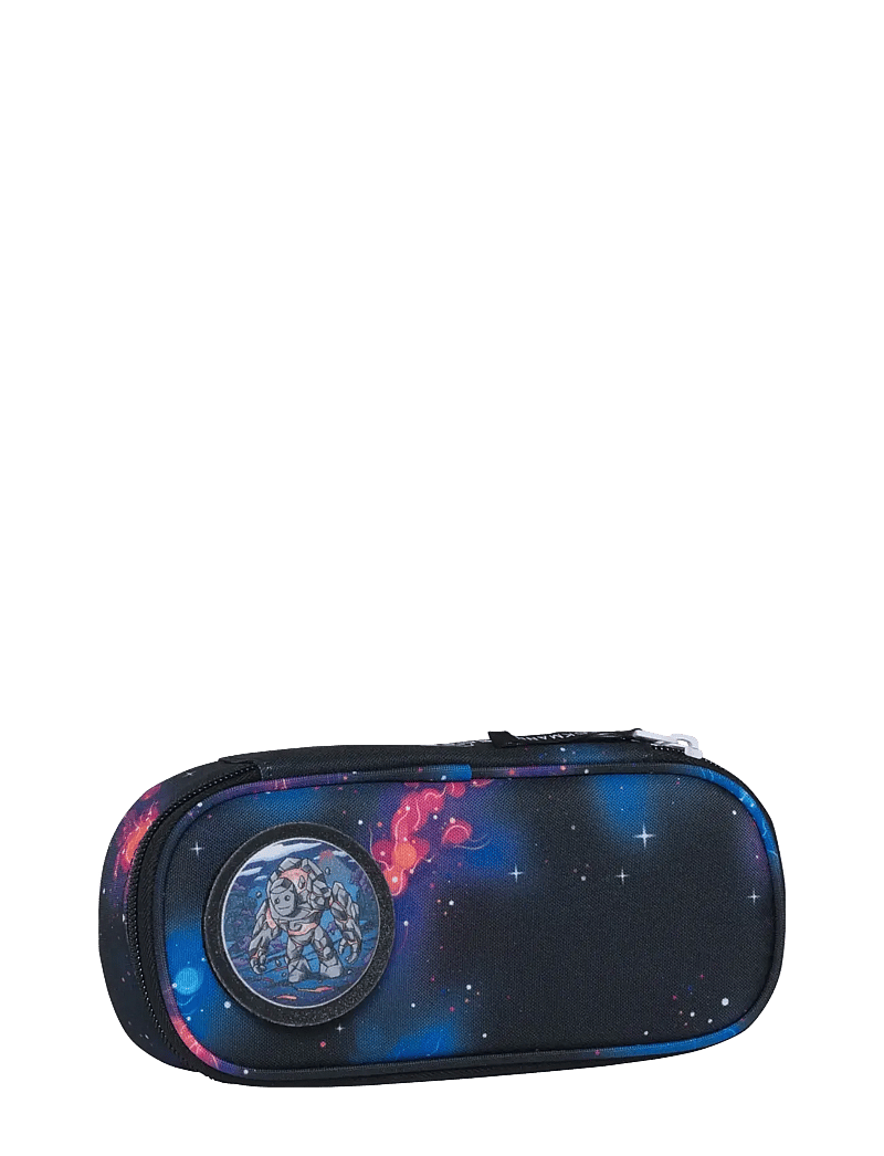 Beckmann Norway - Oval pencil case, Ninja Elements - federmäppchen - black - 0