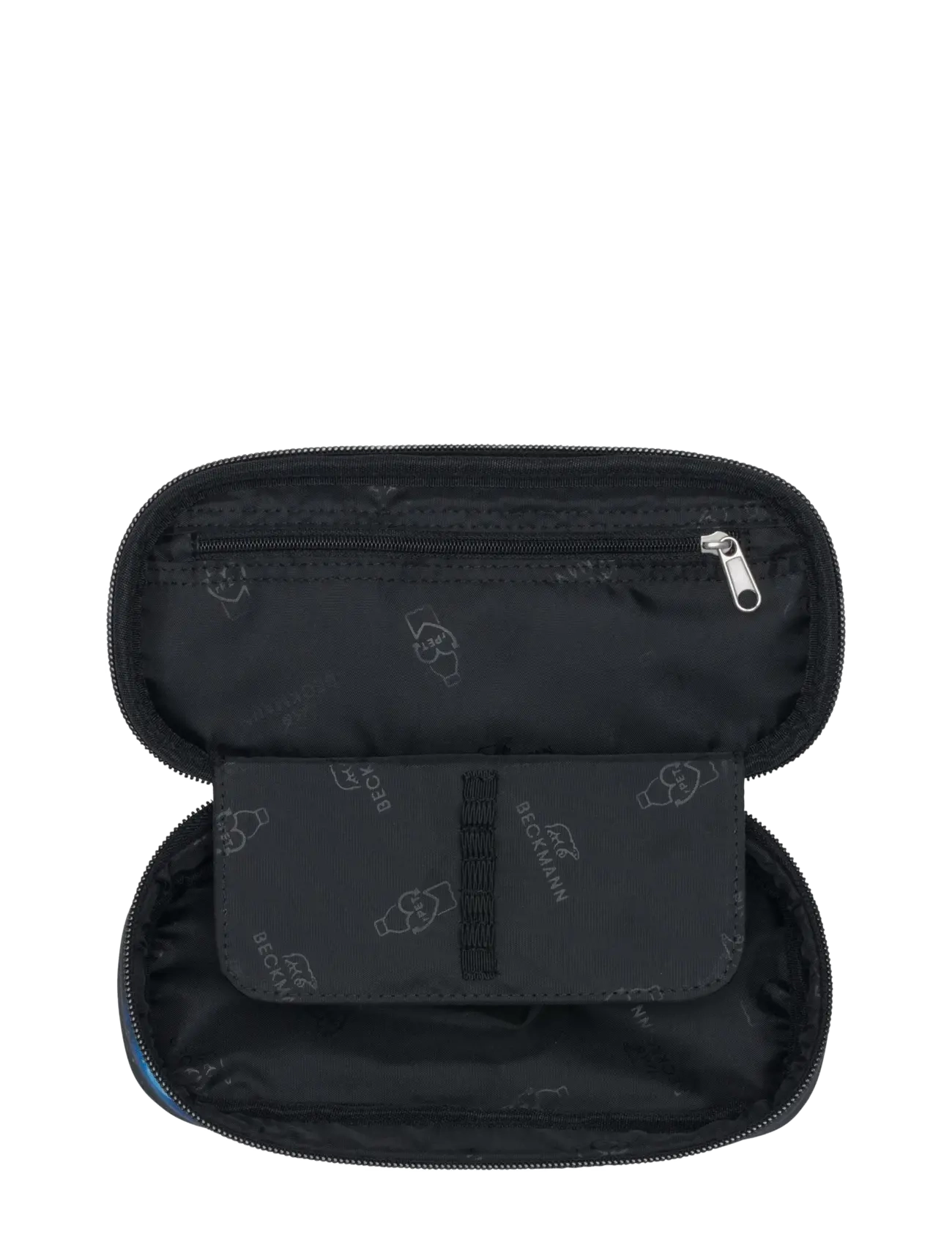 Beckmann Norway - Oval pencil case, Ninja Elements - pennfodral - black - 2