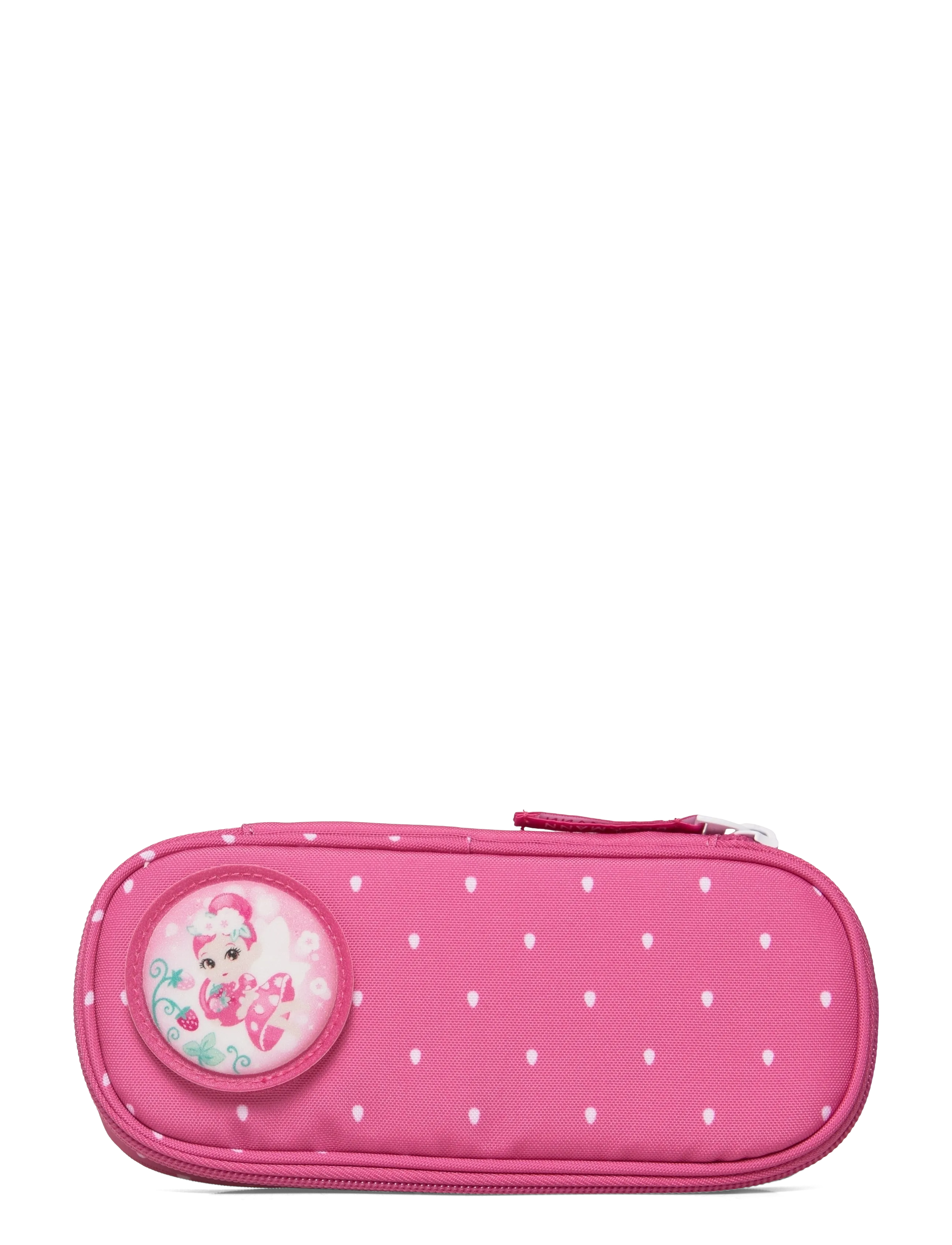 Beckmann Norway Oval Pencil Case, Strawberry, Børn, Jordbær Ovalt Penalhus, Pink, Str: ONE SIZE