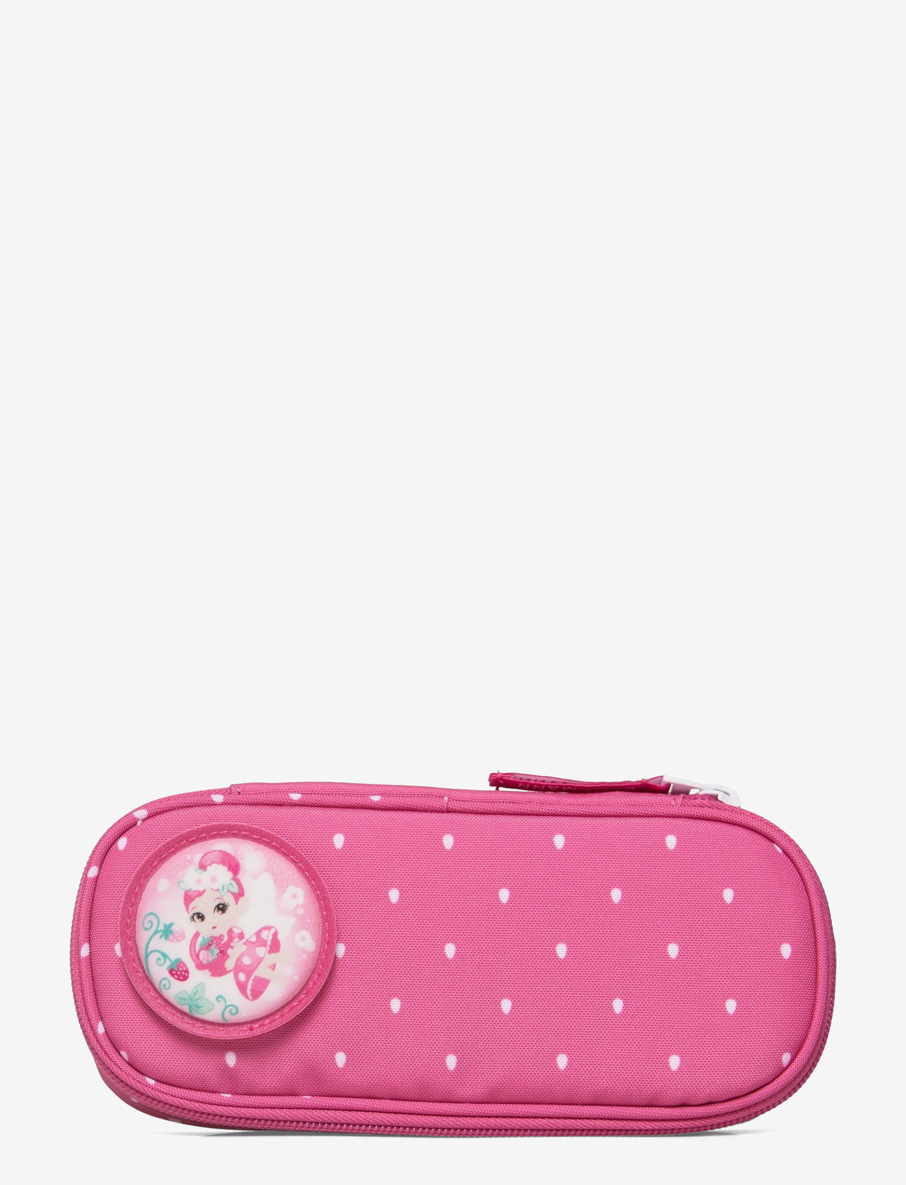 Beckmann Norway - Oval pencil case, Strawberry - pennfodral - pink - 0