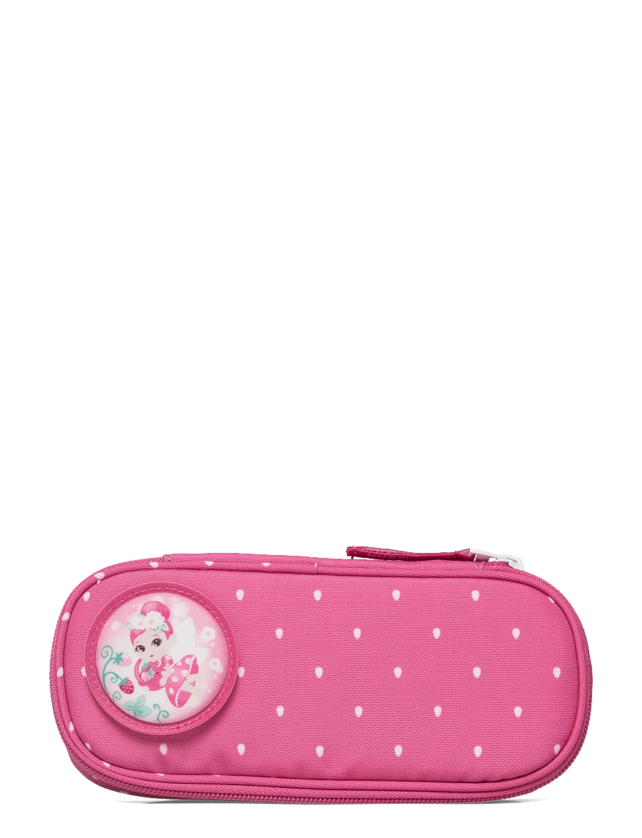 Beckmann Norway - Oval pencil case, Strawberry - penalhuse - pink - 0