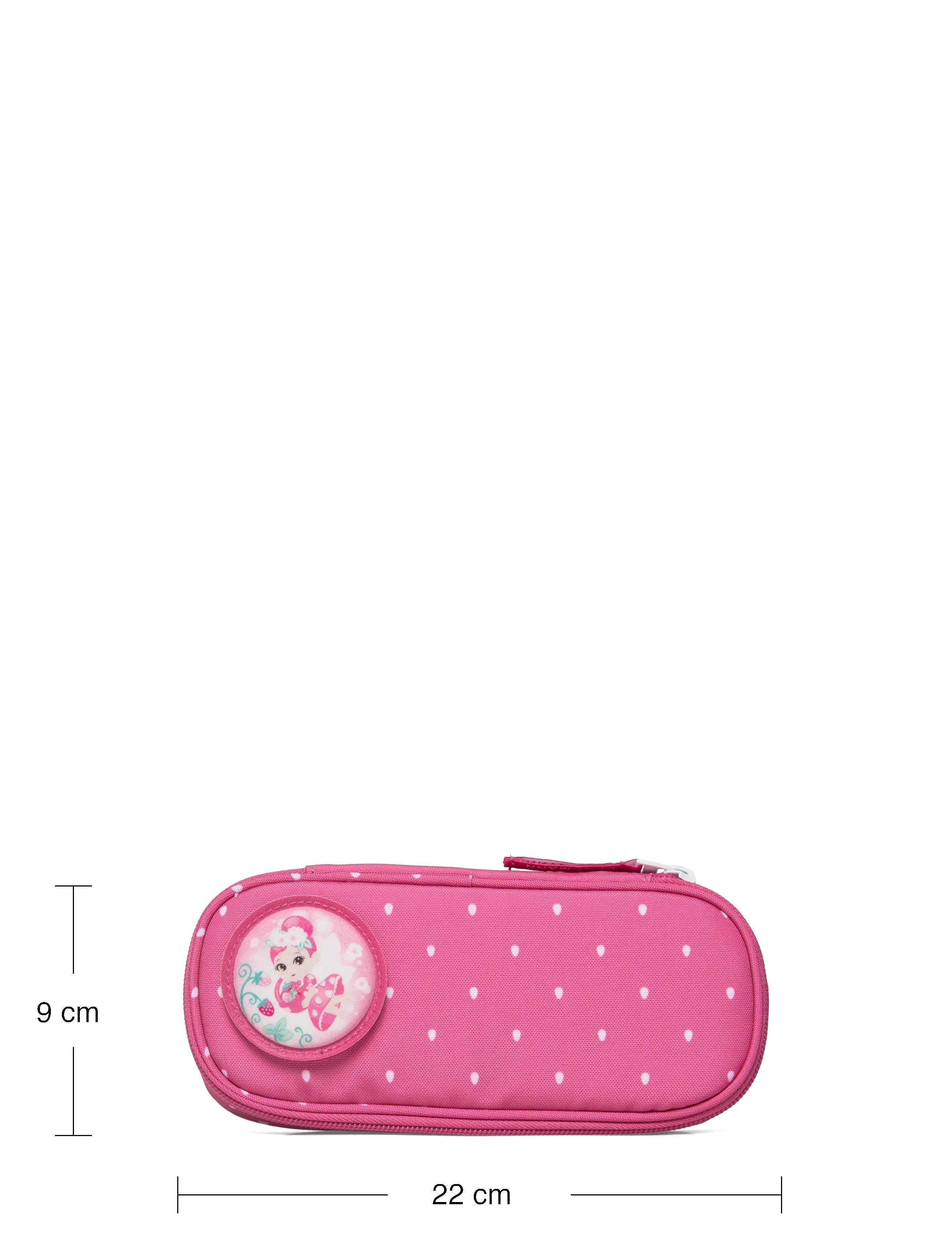Beckmann Norway - Oval pencil case, Strawberry - penalhuse - pink - 3