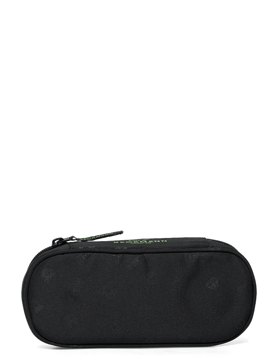 Beckmann Norway - Oval pencil case, Pixel - pencil cases - black - 1