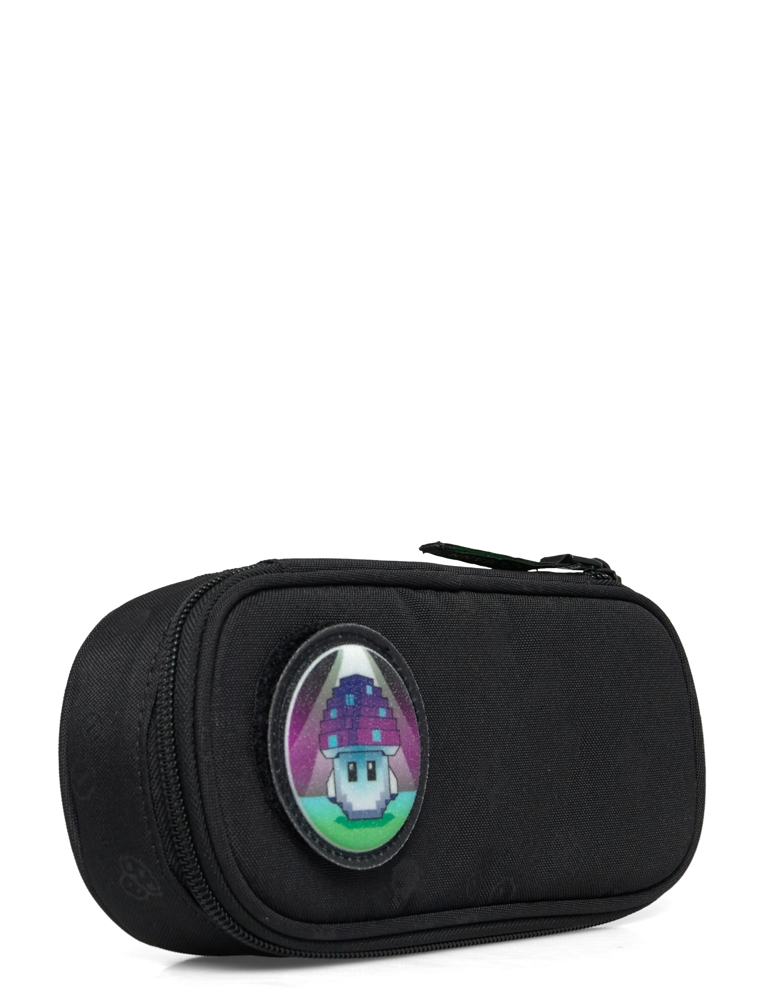 Beckmann Norway - Oval pencil case, Pixel - pencil cases - black - 2