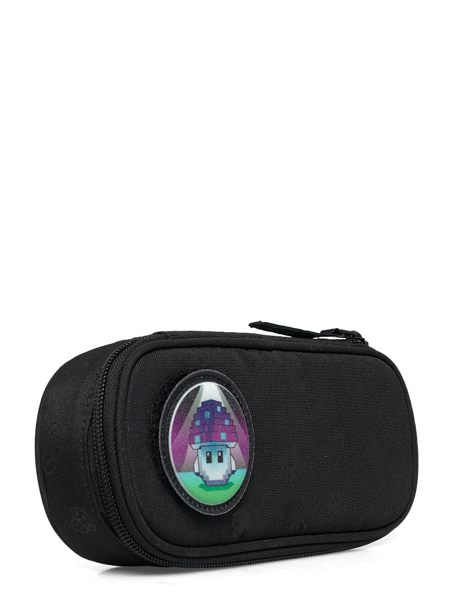Beckmann Norway - Oval pencil case, Pixel - pencil cases - black - 2