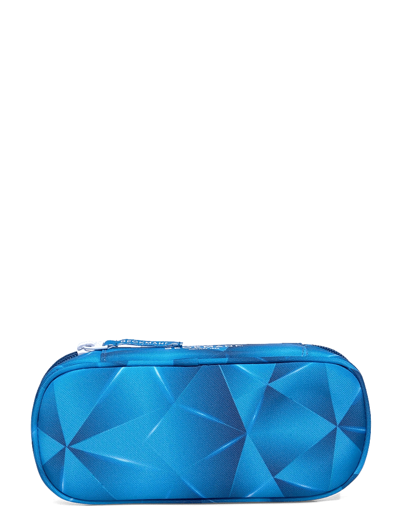 Beckmann Norway - Oval pencil case, Blue Lightning - penaalit - blue - 1