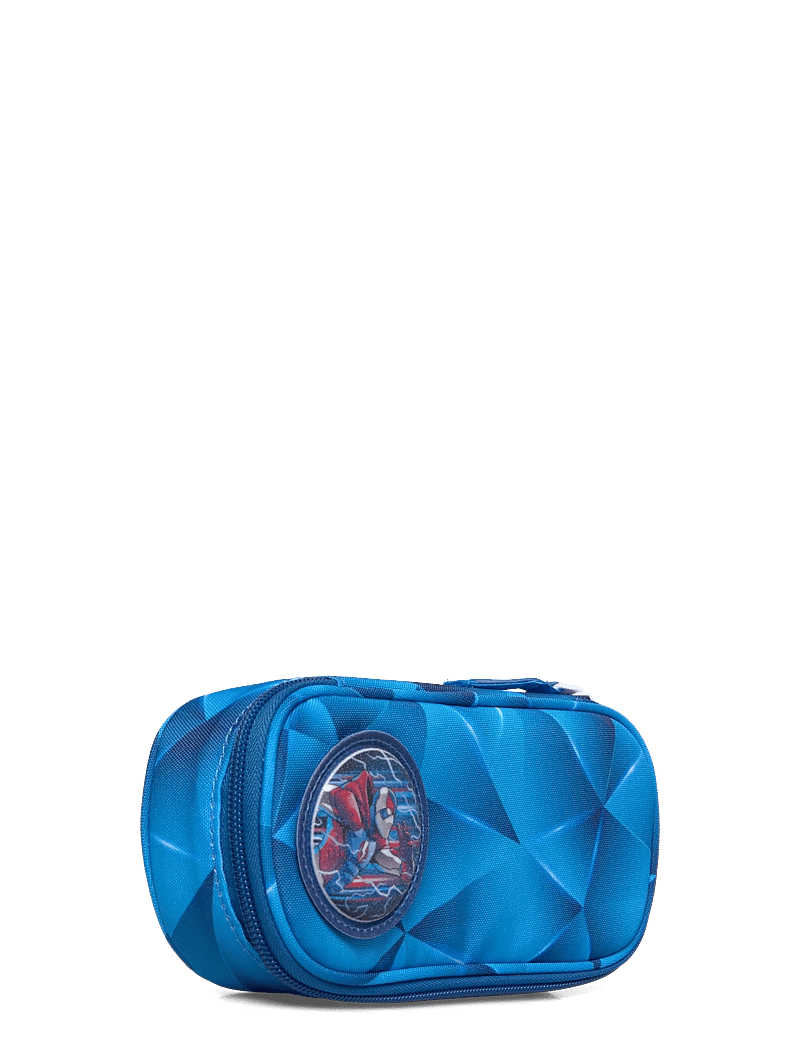 Beckmann Norway - Oval pencil case, Blue Lightning - penaalit - blue - 2