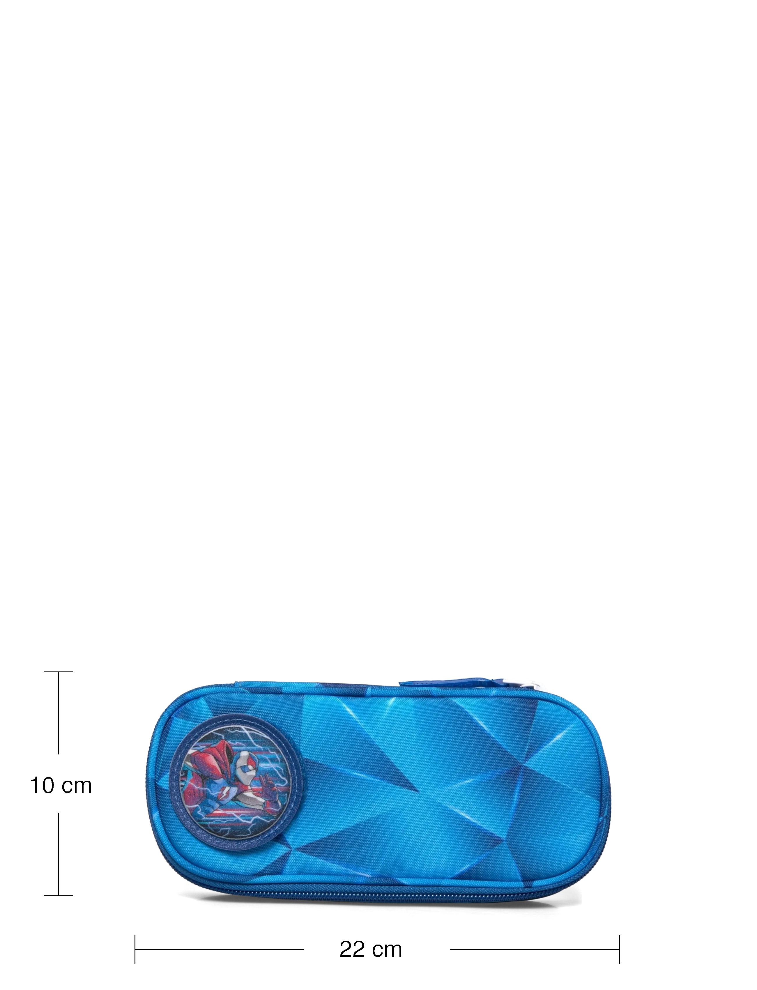 Beckmann Norway - Oval pencil case, Blue Lightning - federmäppchen - blue - 3