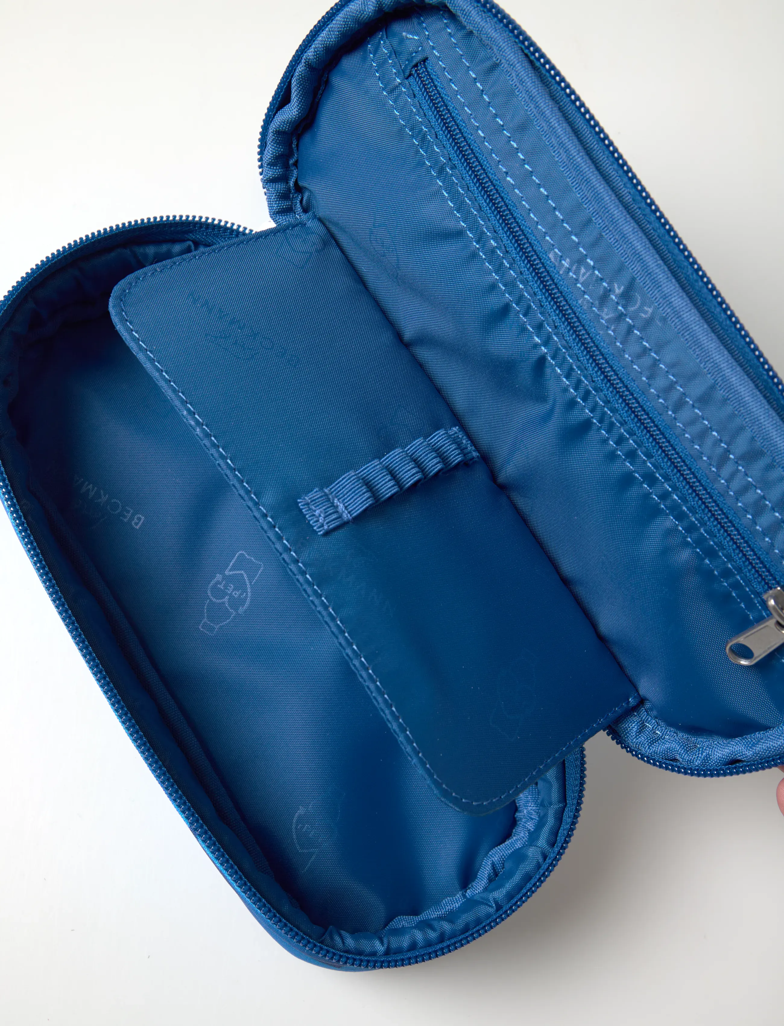 Beckmann Norway - Oval pencil case, Blue Lightning - federmäppchen - blue - 4