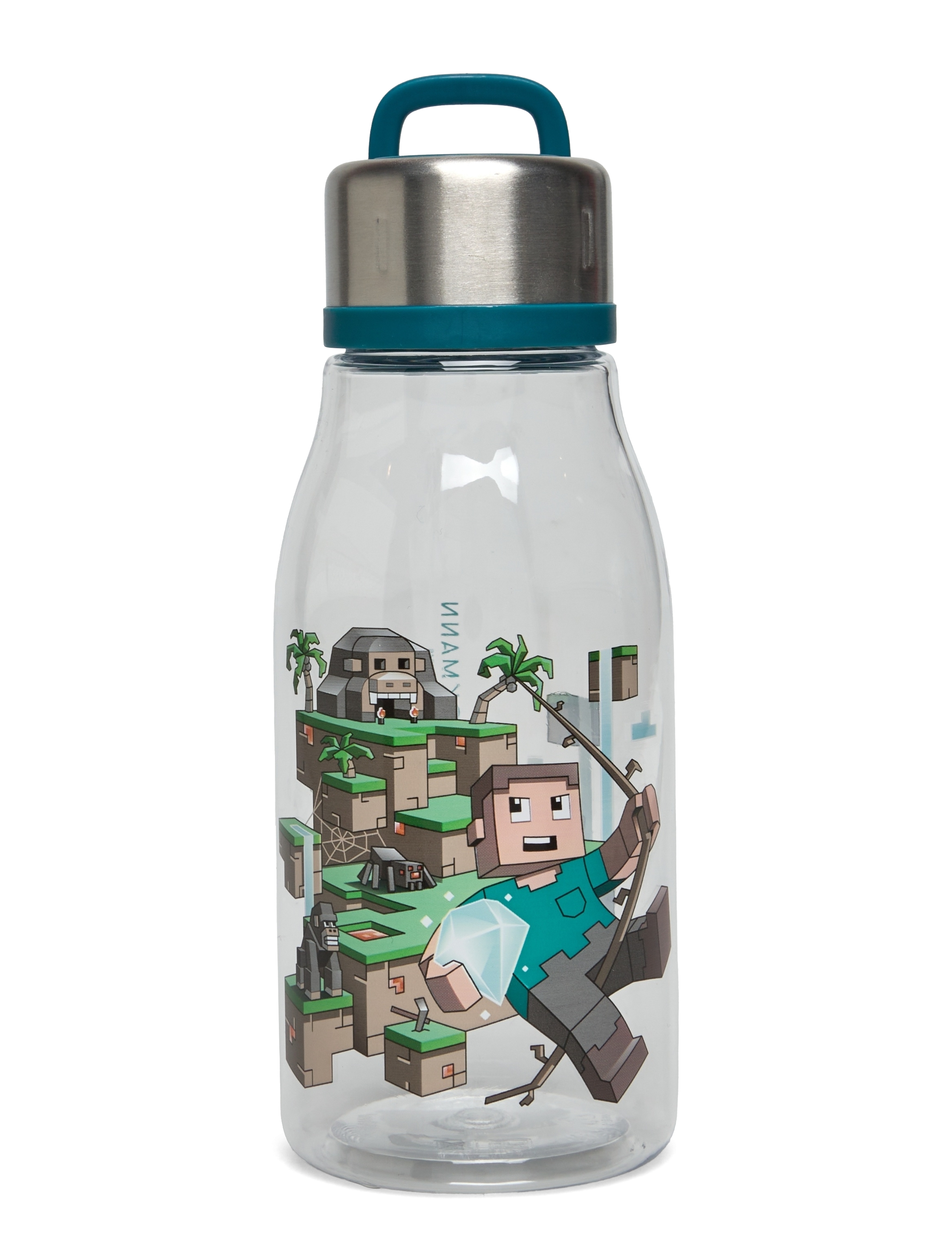 Beckmann Norway Drinking Bottle 400 Ml, Jungle Game, 0.4 L, Home, Blau - Meal Time, Kinder