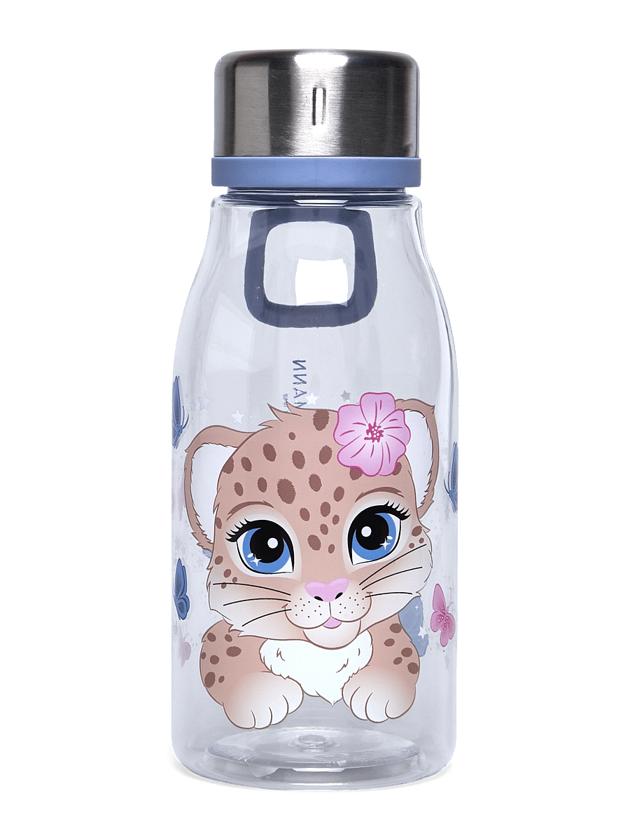 Beckmann Norway - Drinking bottle 400 ml, Cheeta - veepudelid - dark blue - 0