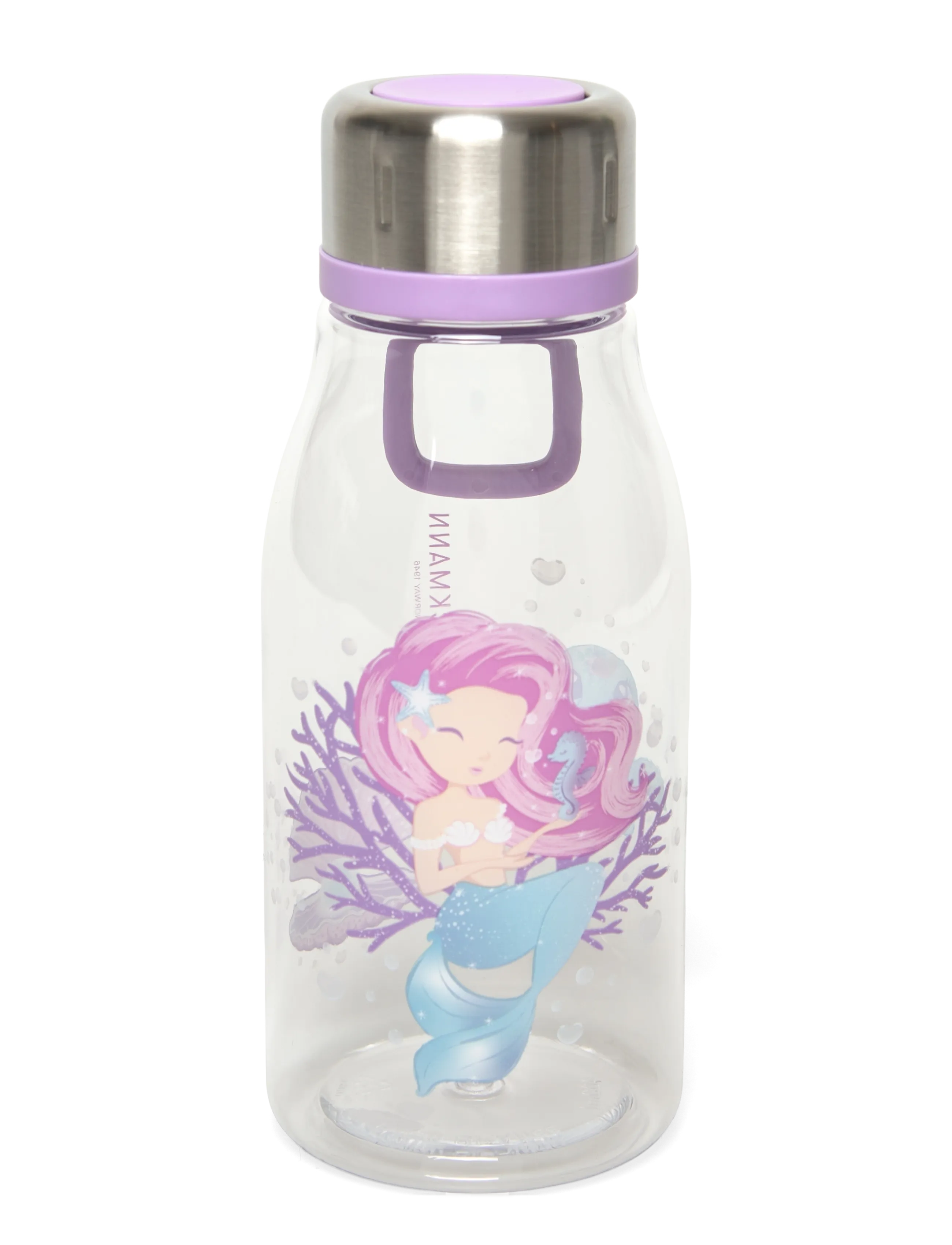 Drinking bottle 400 ml, Seashell - PURPLE