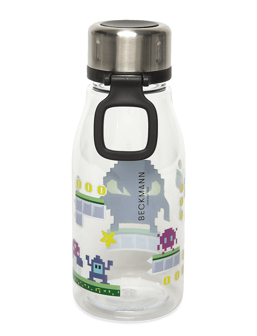 Beckmann Norway - Drinking bottle 400 ml, Pixel - kottide tarvikud - black - 1