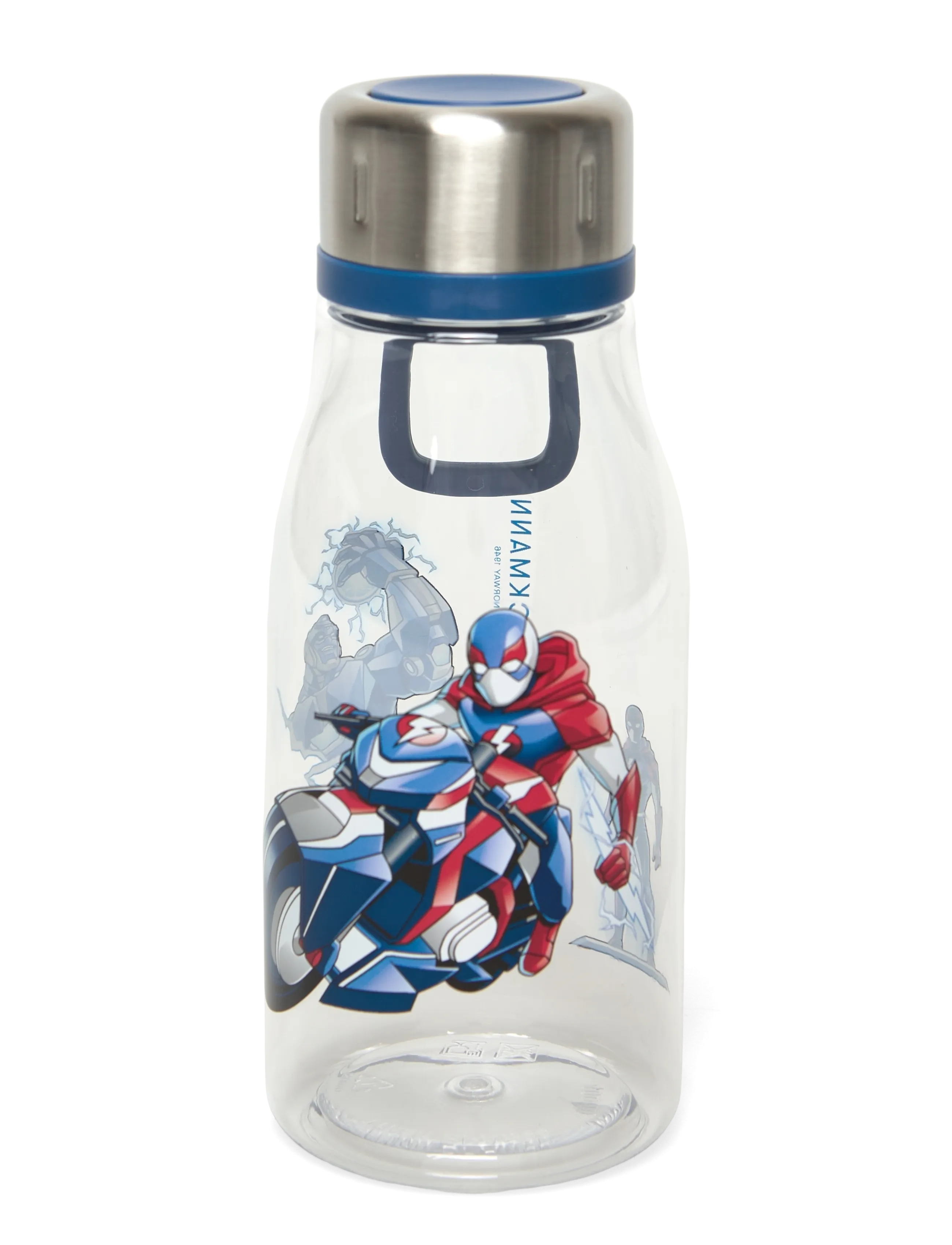 Beckmann Norway Drinking Bottle 400 Ml, Blue Lightning, One Size, Home, Blau - Meal Time, Kinder